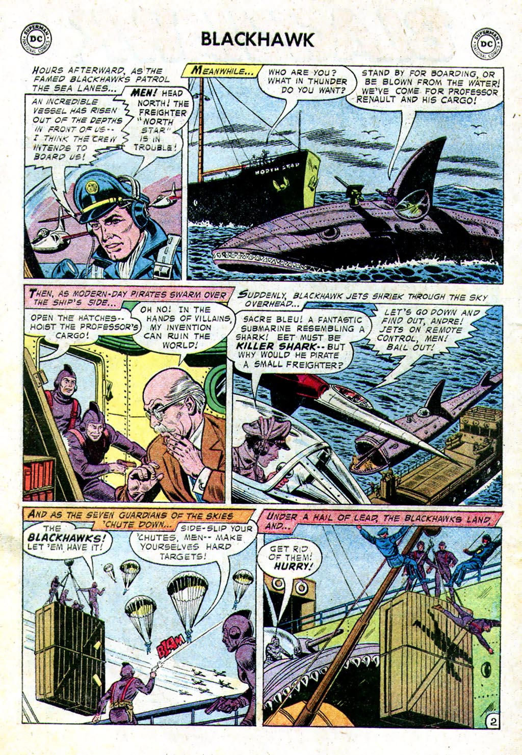 Read online Blackhawk (1957) comic -  Issue #123 - 4