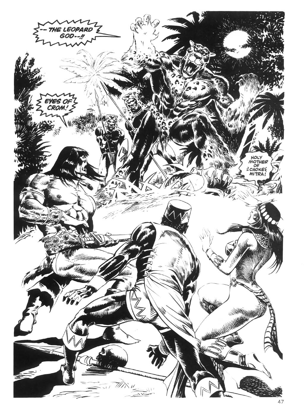 Read online The Savage Sword Of Conan comic -  Issue #97 - 47