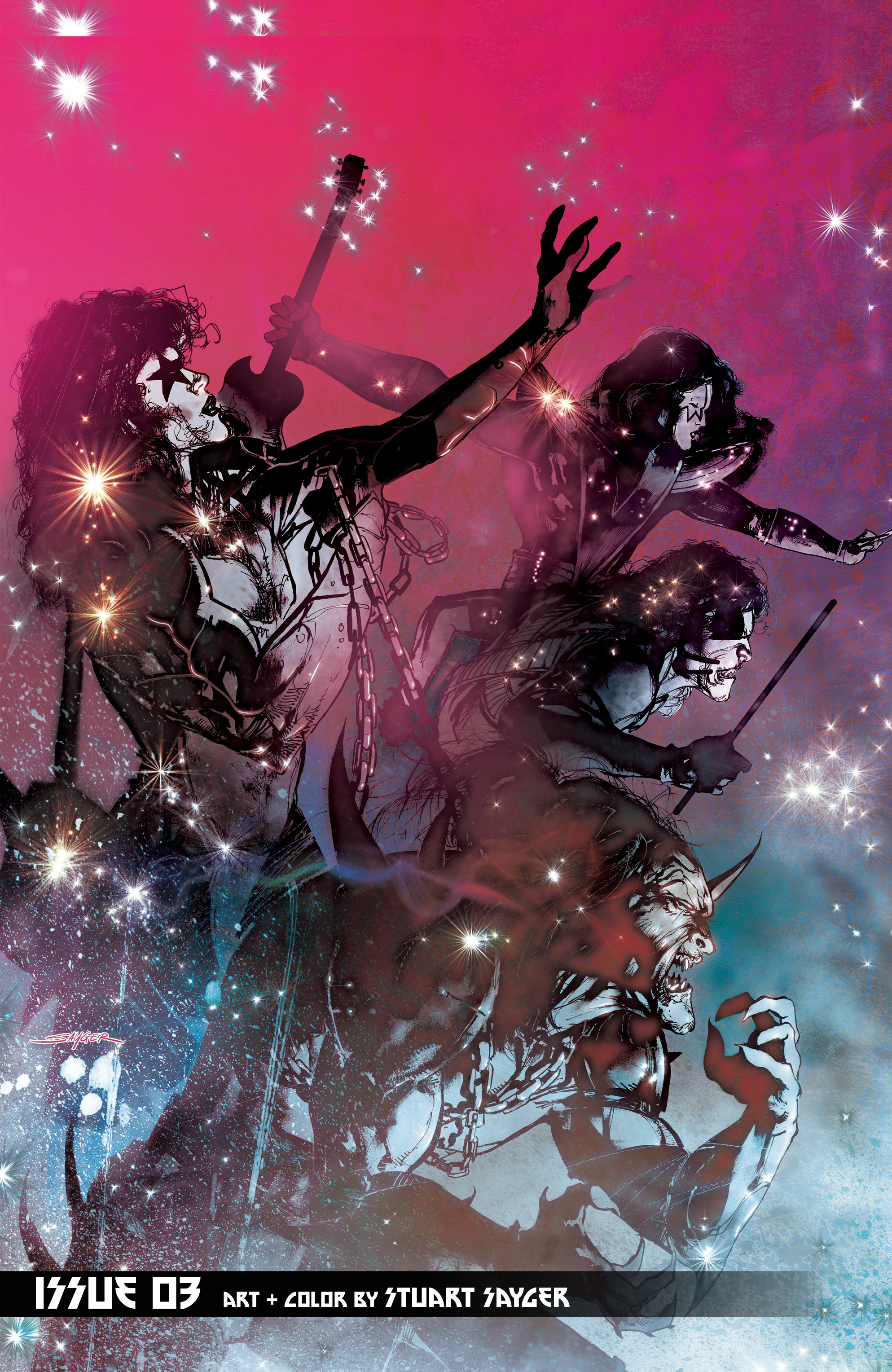 Read online KISS: Blood and Stardust comic -  Issue # _TPB - 50