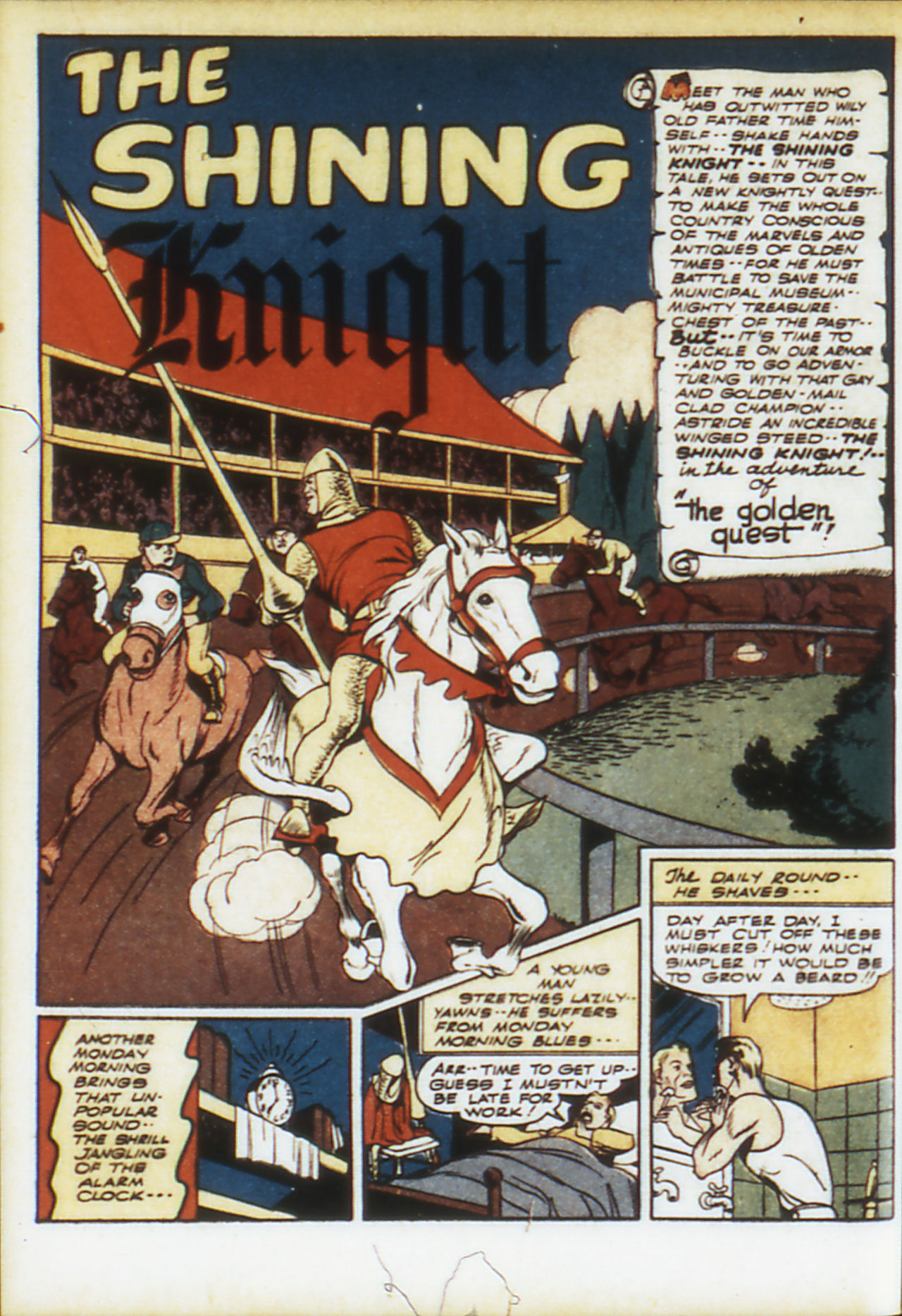 Read online Adventure Comics (1938) comic -  Issue #73 - 35