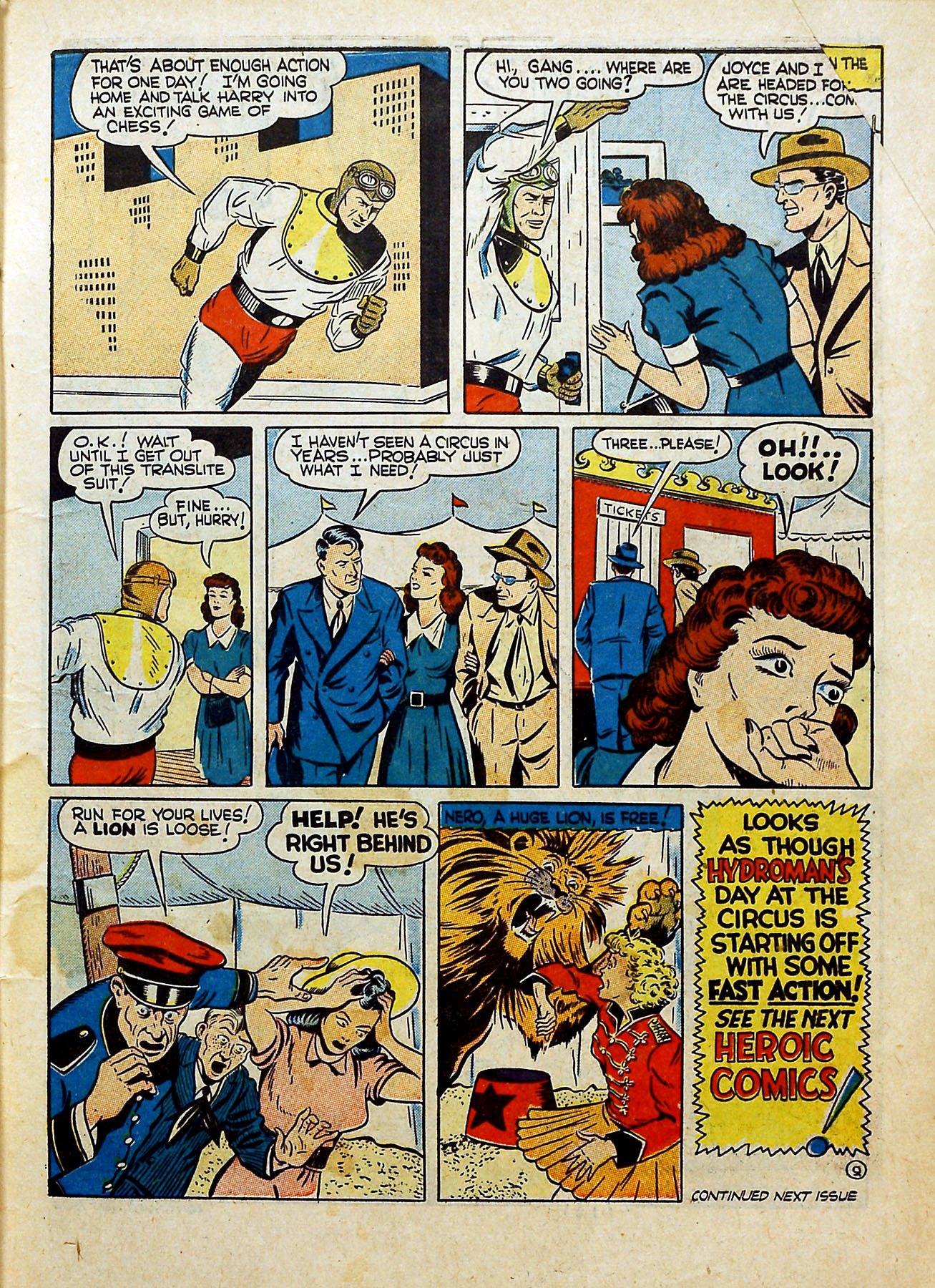 Read online Reg'lar Fellers Heroic Comics comic -  Issue #15 - 11