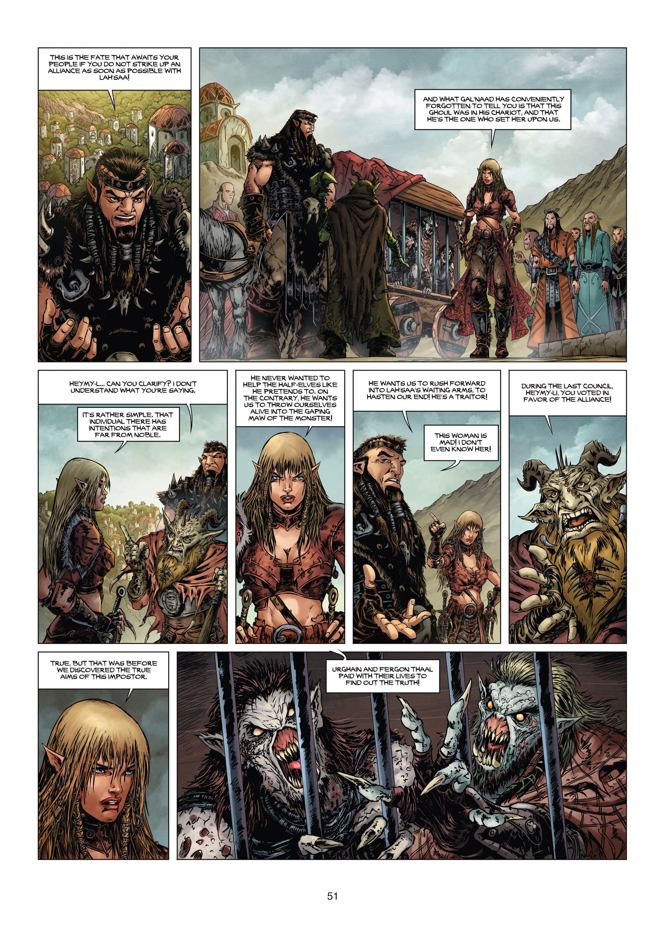 Read online Elves comic -  Issue #14 - 51