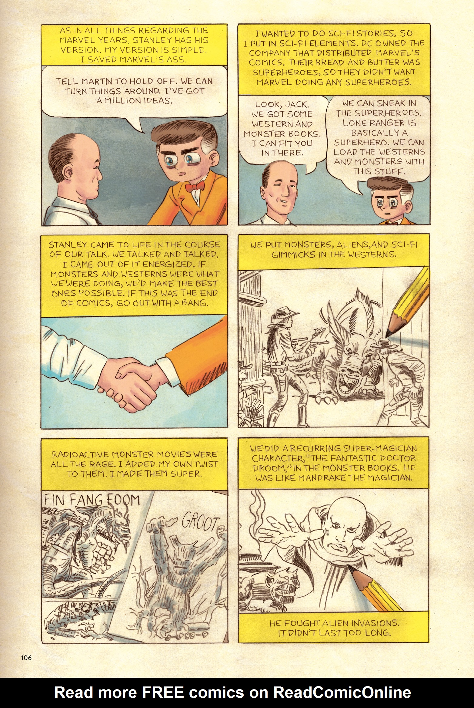 Read online Jack Kirby: The Epic Life of the King of Comics comic -  Issue # TPB (Part 2) - 14