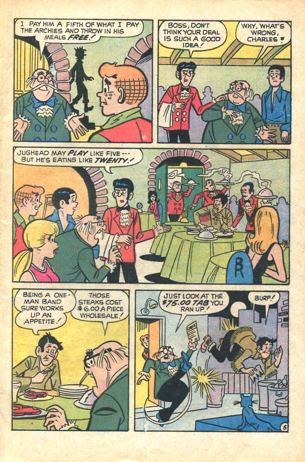 Read online Archie's TV Laugh-Out comic -  Issue #20 - 7