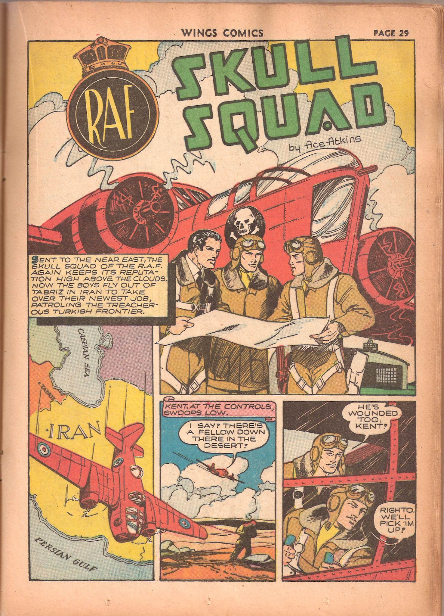 Read online Wings Comics comic -  Issue #17 - 31