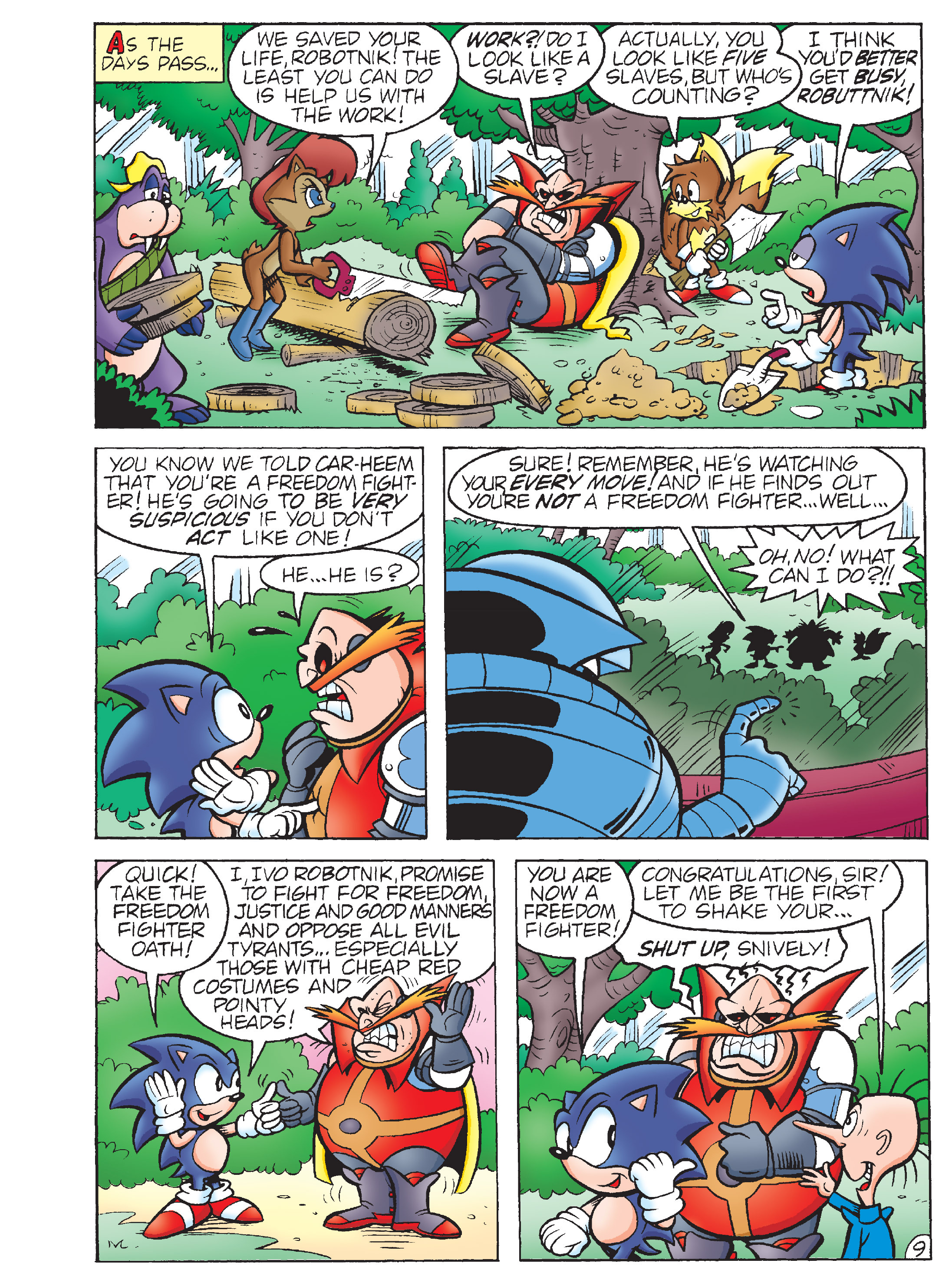Read online Sonic Super Digest comic -  Issue #7 - 107