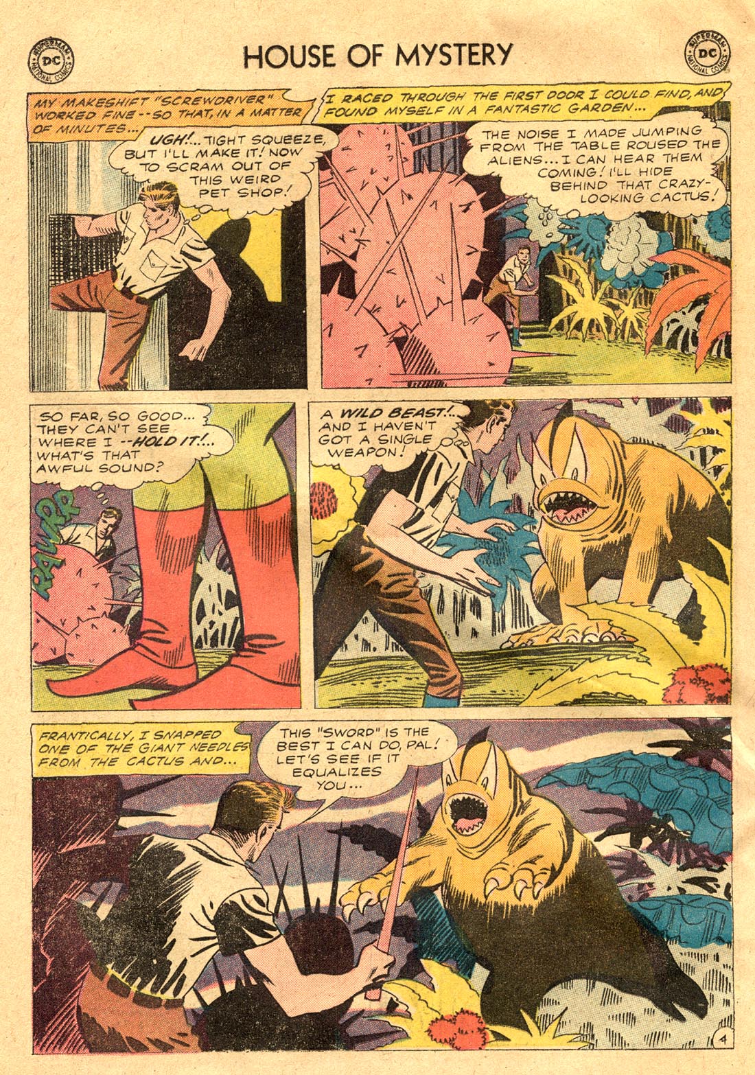 Read online House of Mystery (1951) comic -  Issue #107 - 6