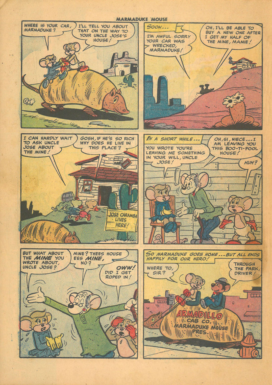 Read online Marmaduke Mouse comic -  Issue #44 - 8