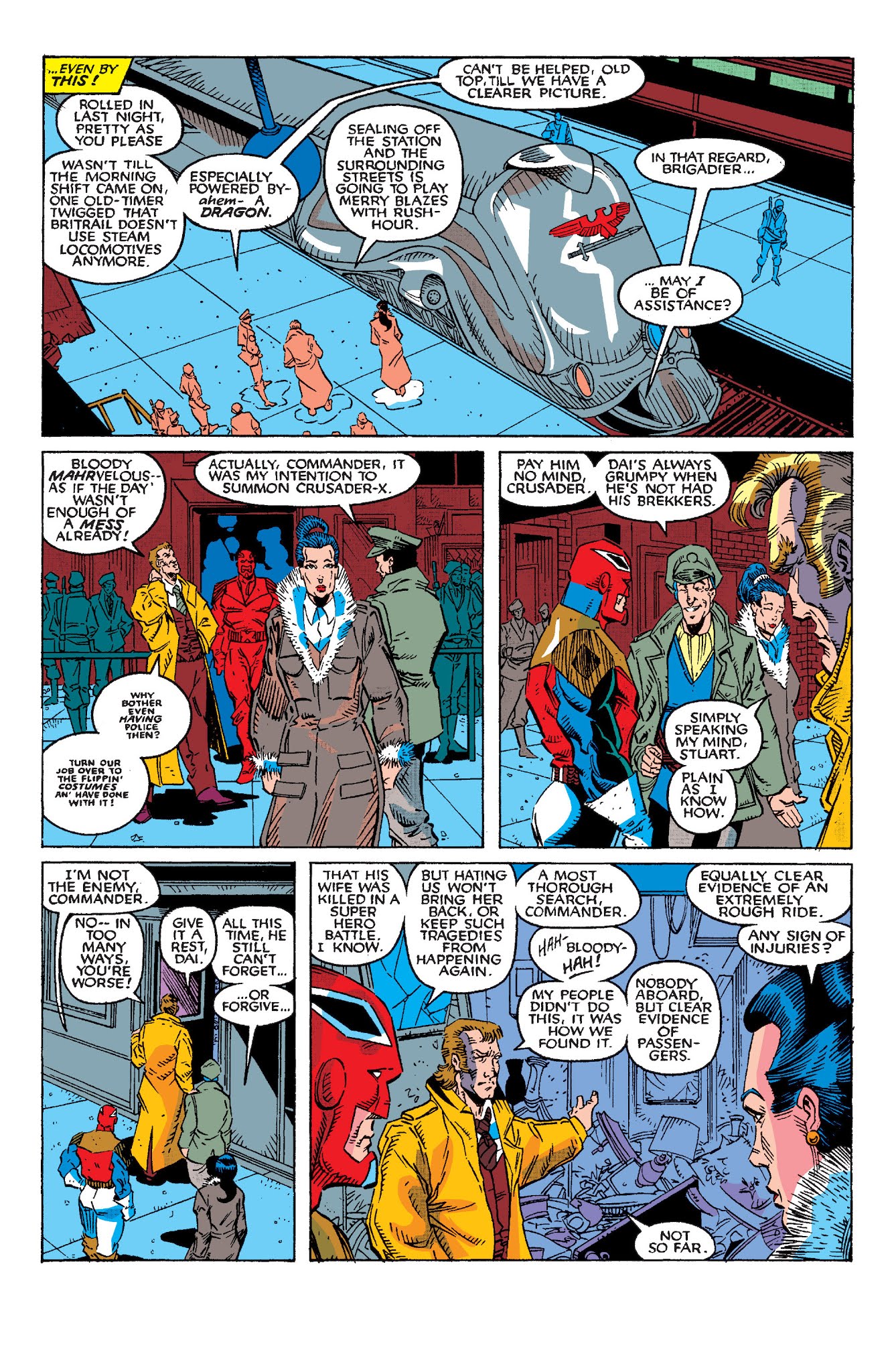 Read online Excalibur (1988) comic -  Issue # TPB 4 (Part 1) - 7