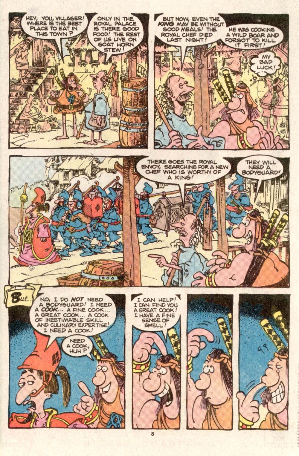 Read online Sergio Aragonés Groo the Wanderer comic -  Issue #28 - 8