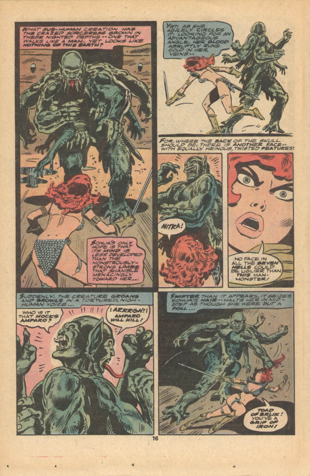 Read online Red Sonja (1977) comic -  Issue #9 - 11