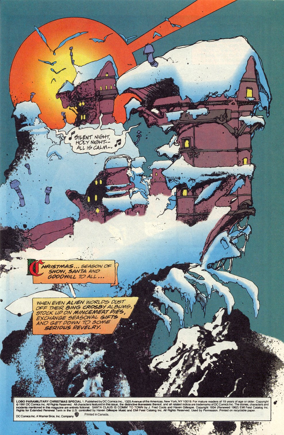 Read online Lobo Paramilitary Christmas Special comic -  Issue # Full - 2