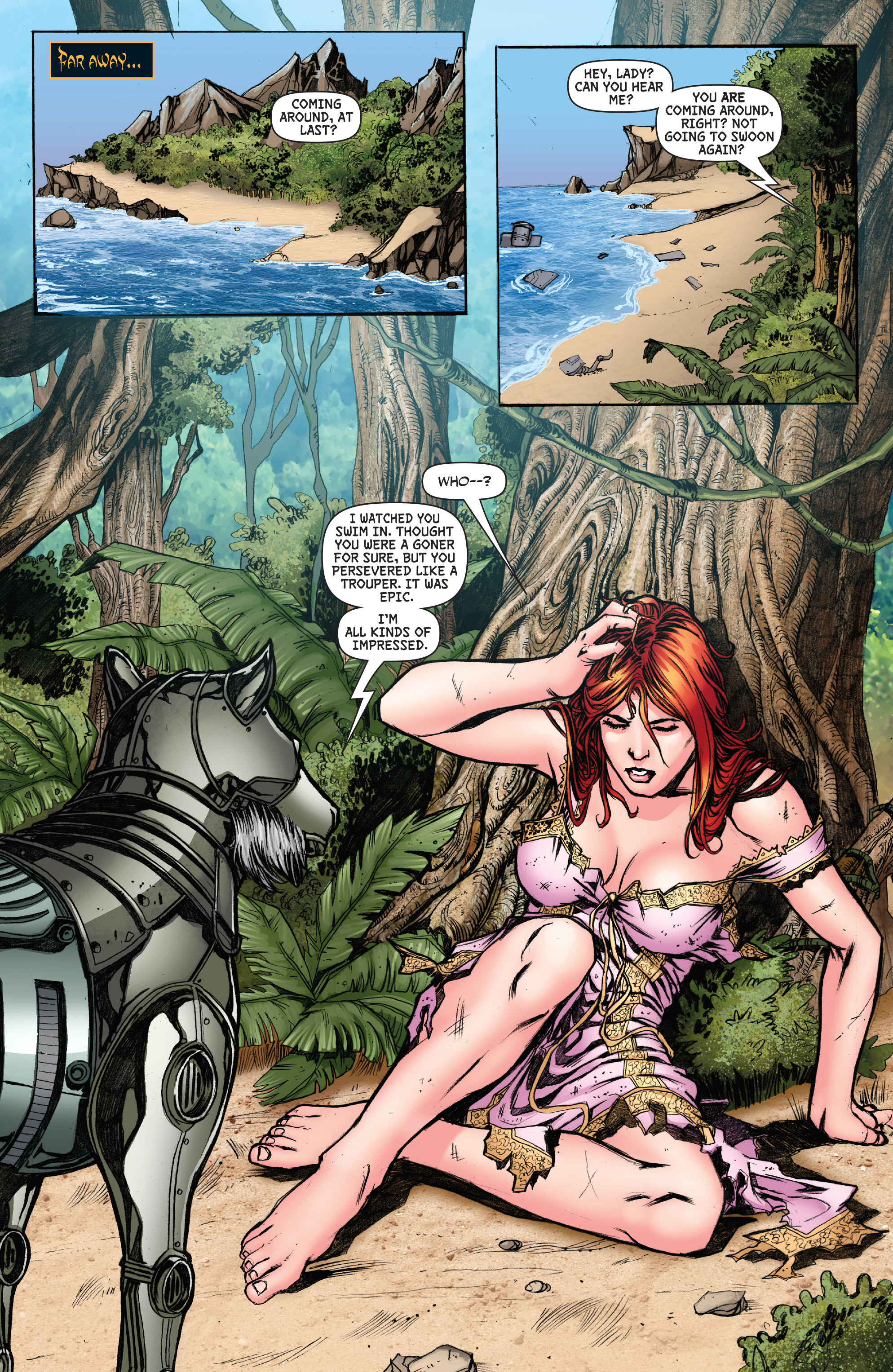 Read online Legenderry: A Steampunk Adventure comic -  Issue #4 - 4