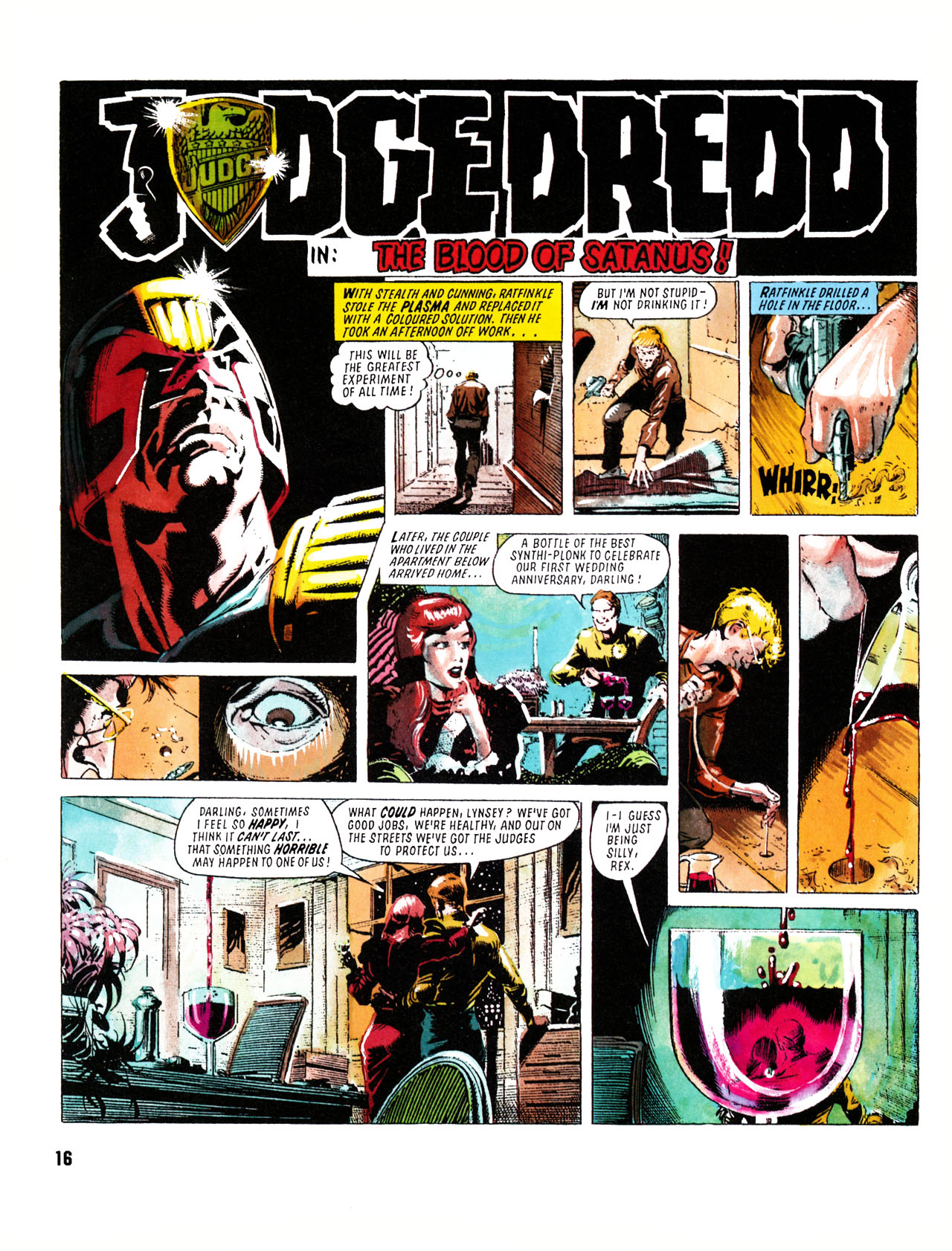 Read online Judge Dredd Definitive Editions comic -  Issue # TPB Bad Science - 16