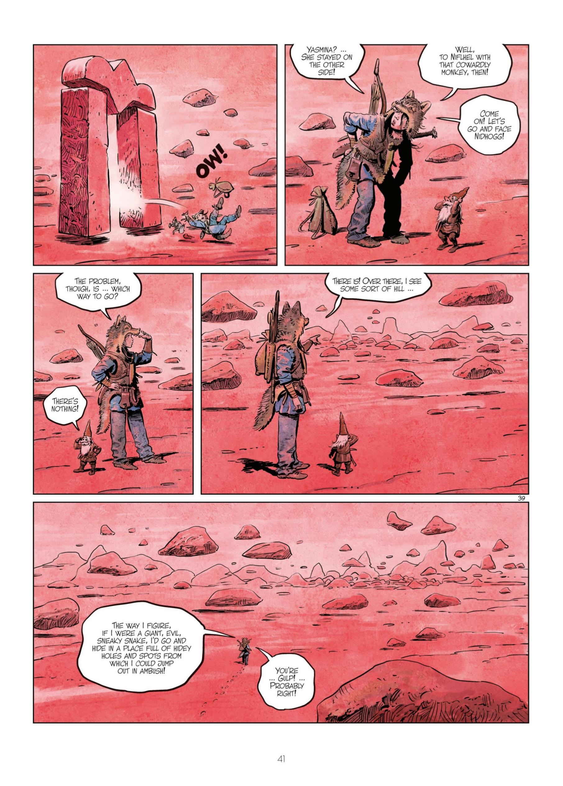 Read online The World of Thorgal: Wolfcub comic -  Issue #6 - 43