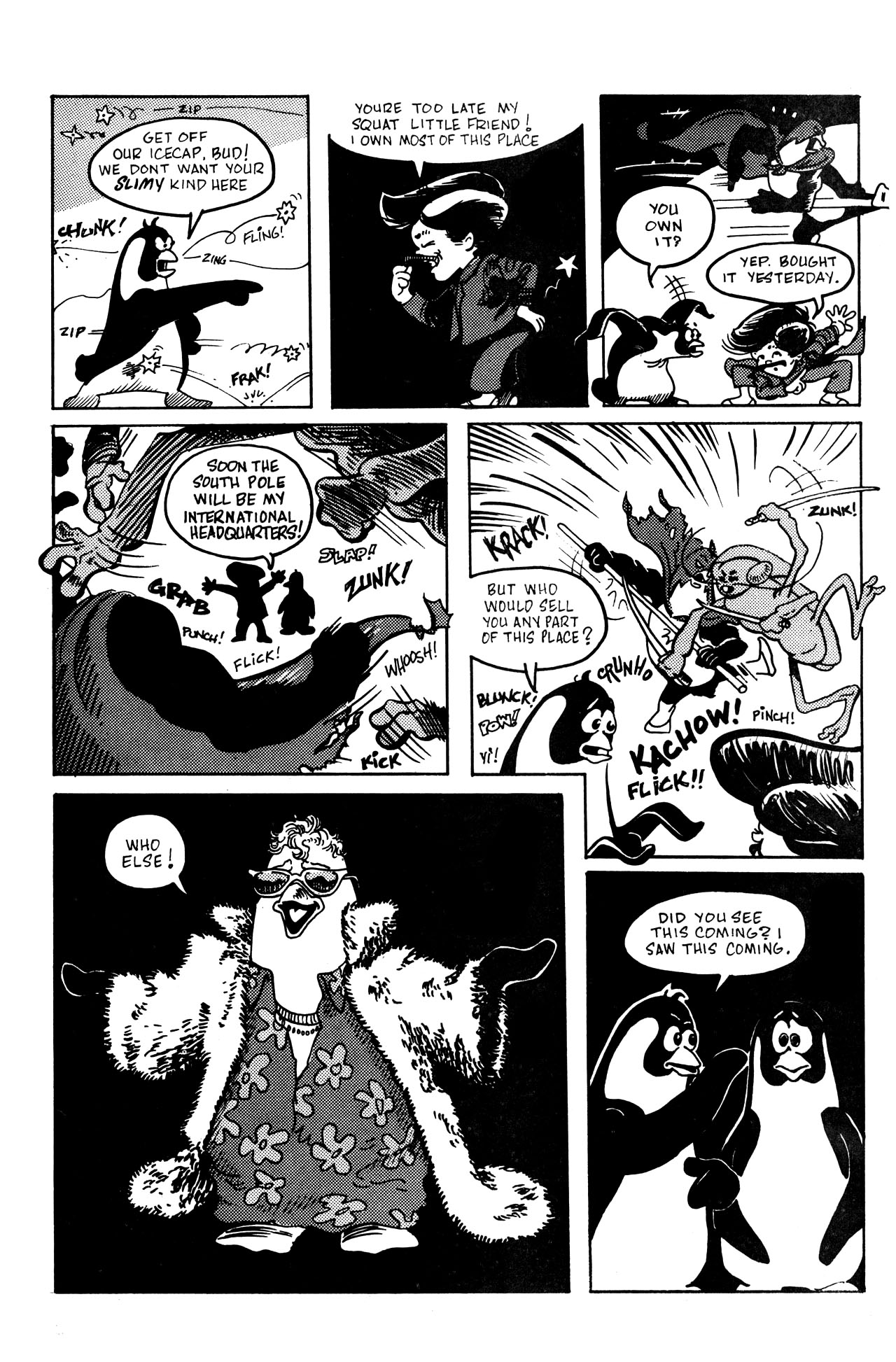 Read online Samurai Penguin comic -  Issue #8 - 21