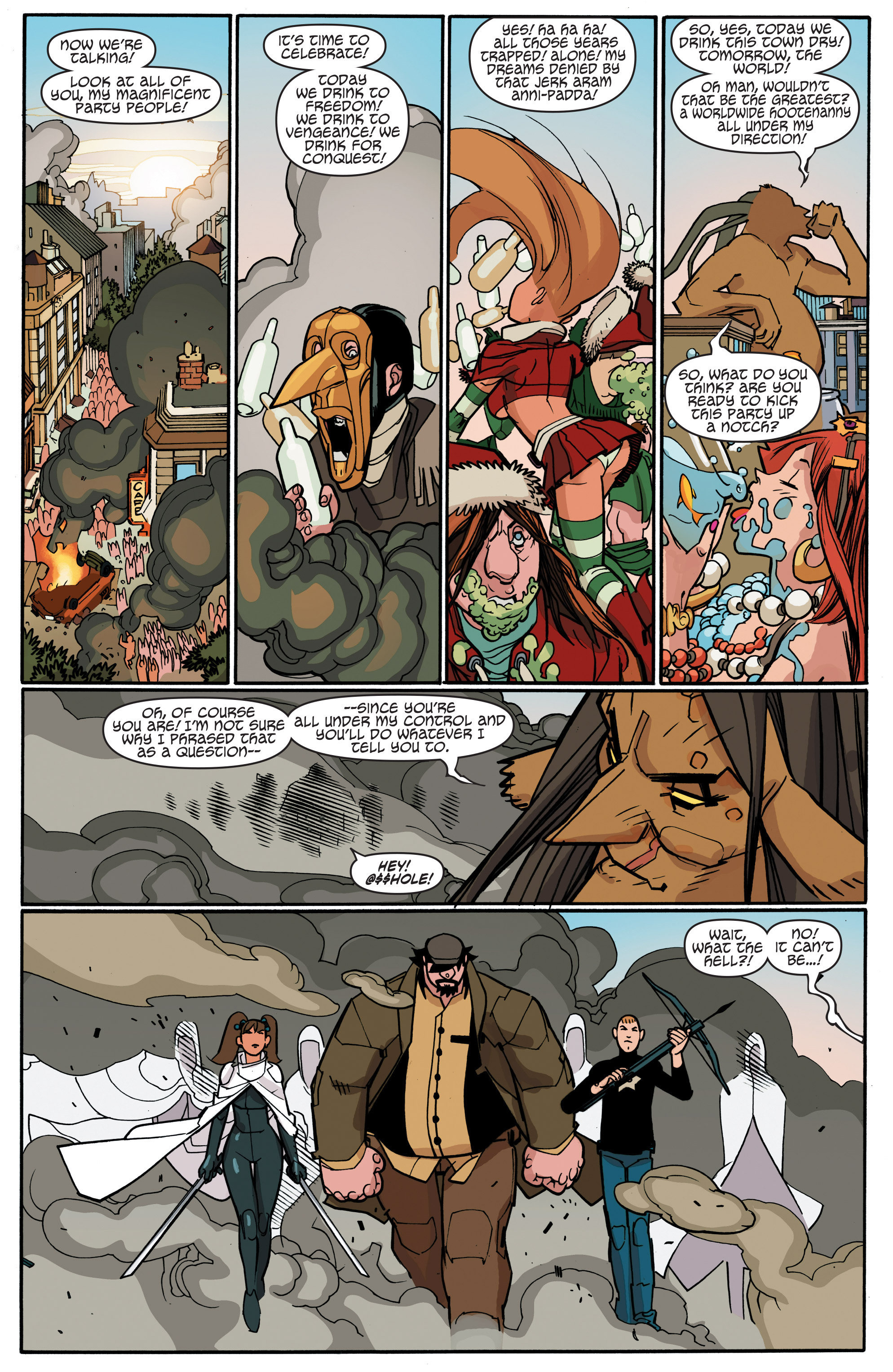 Read online A&A: The Adventures of Archer & Armstrong comic -  Issue #3 - 22