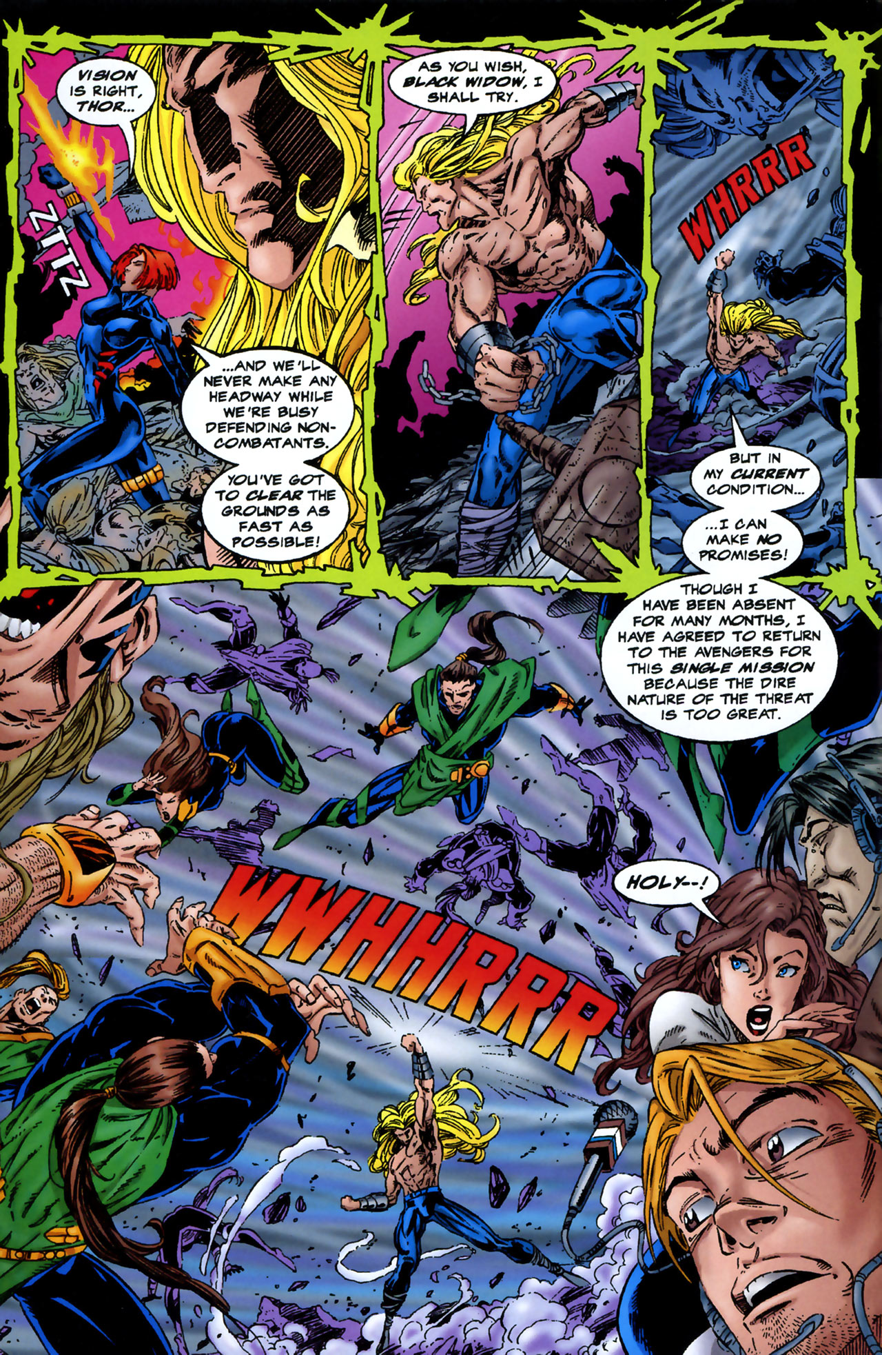 Read online Avengers: Timeslide comic -  Issue # Full - 7