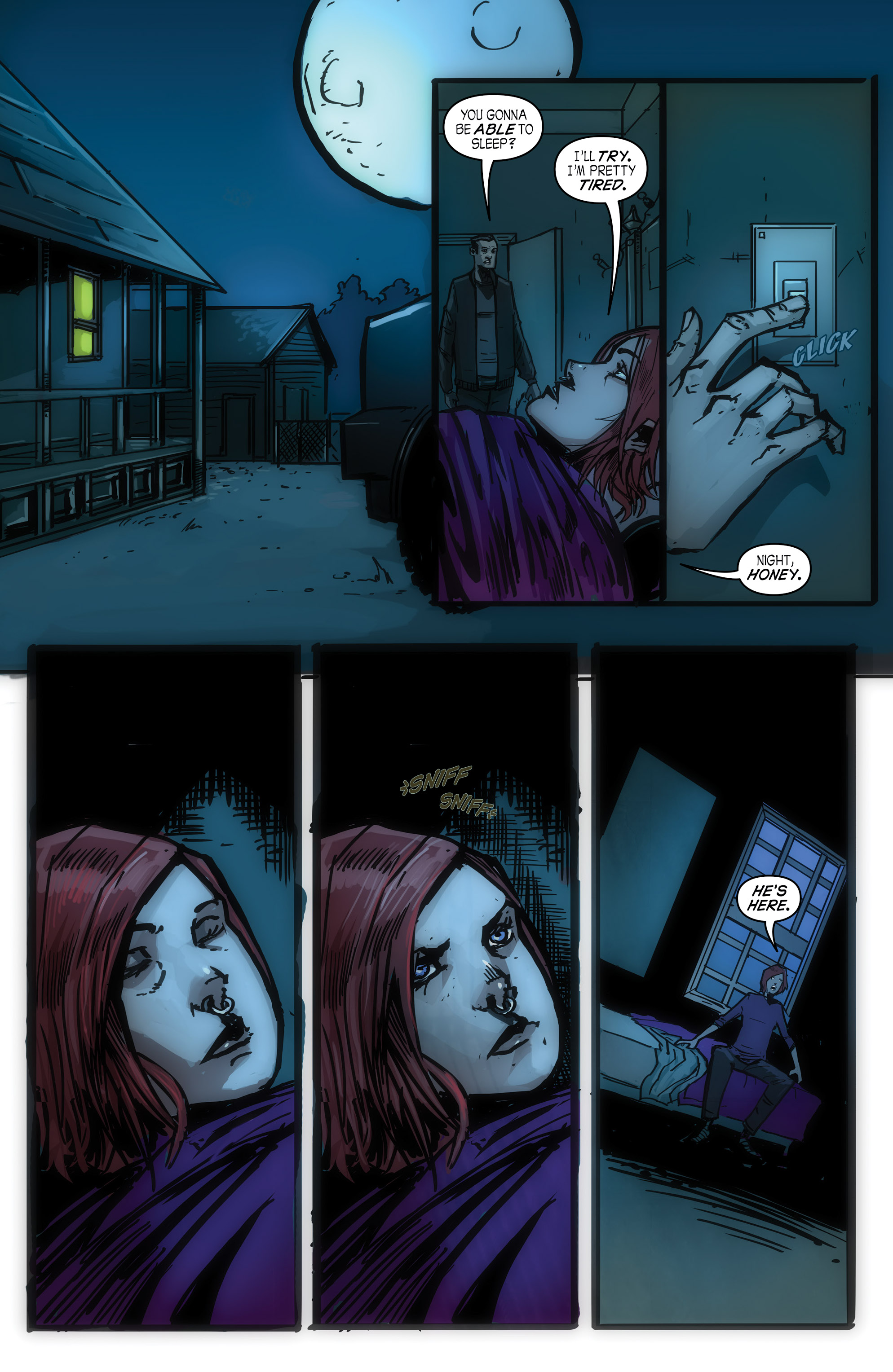 Read online John Carpenter Presents Storm Kids: Monica Bleue: A Werewolf Story comic -  Issue #4 - 23