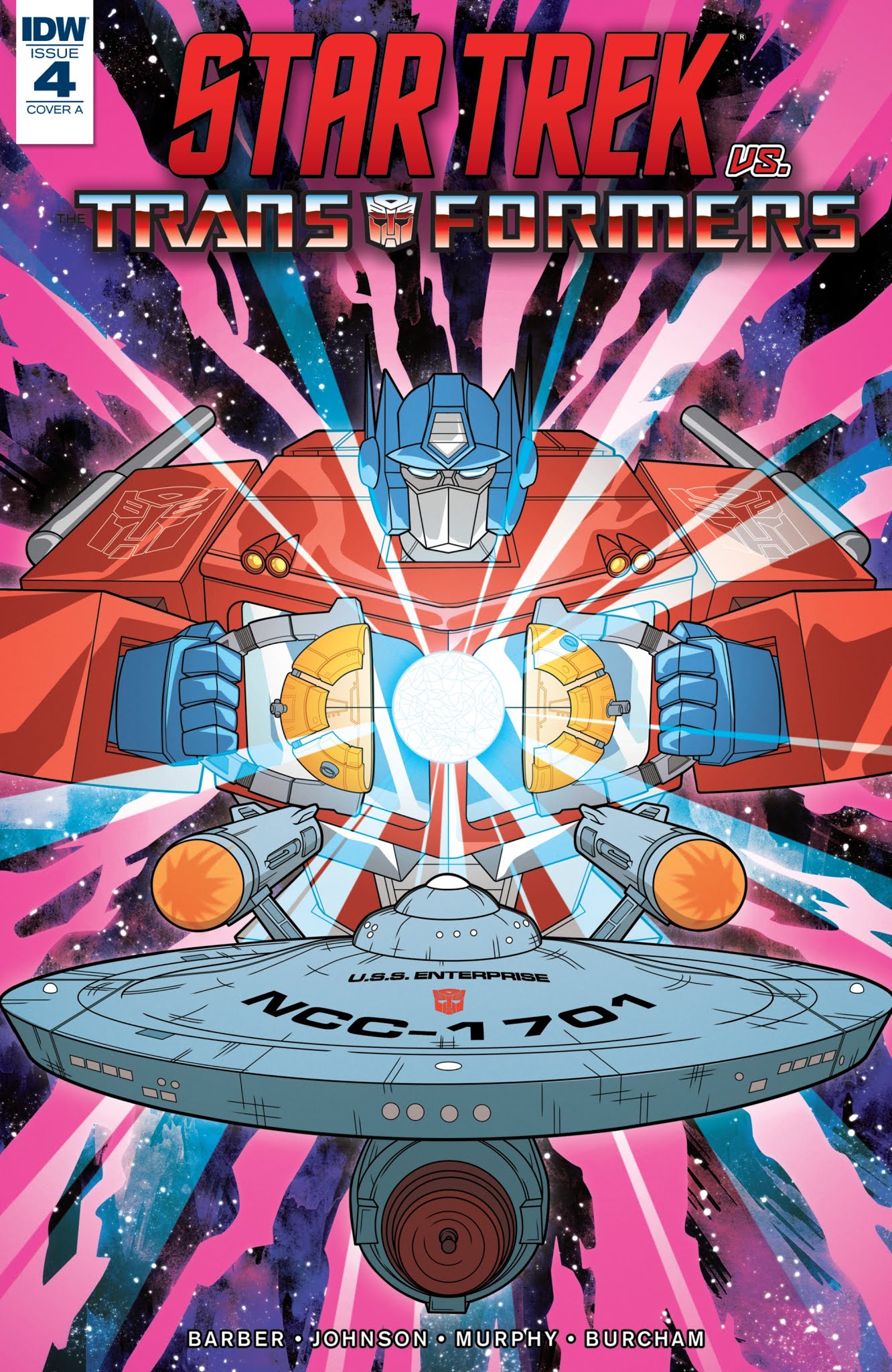 Read online Star Trek vs. Transformers comic -  Issue #4 - 1
