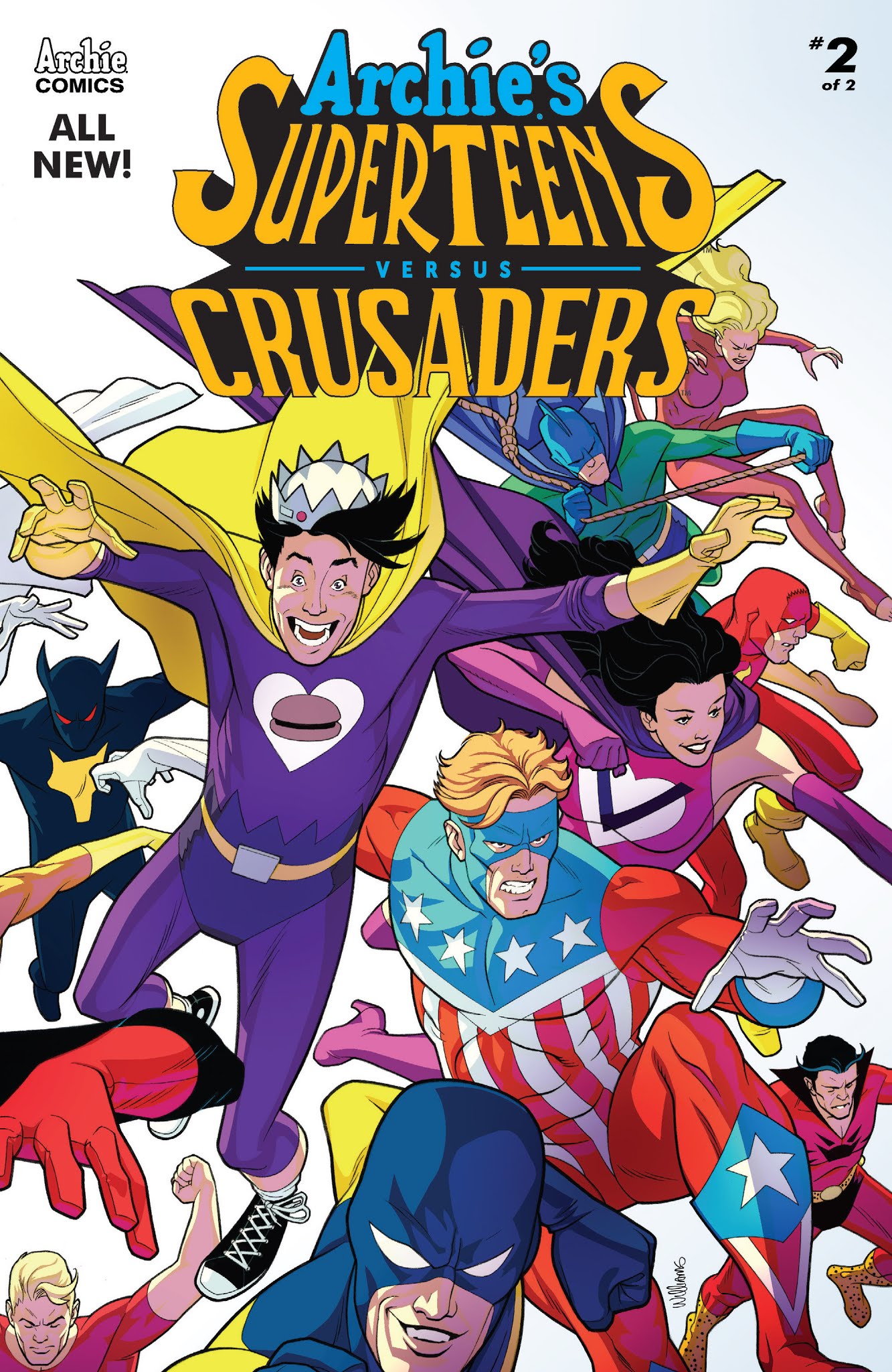 Read online Archie's Superteens Versus Crusaders comic -  Issue #2 - 1