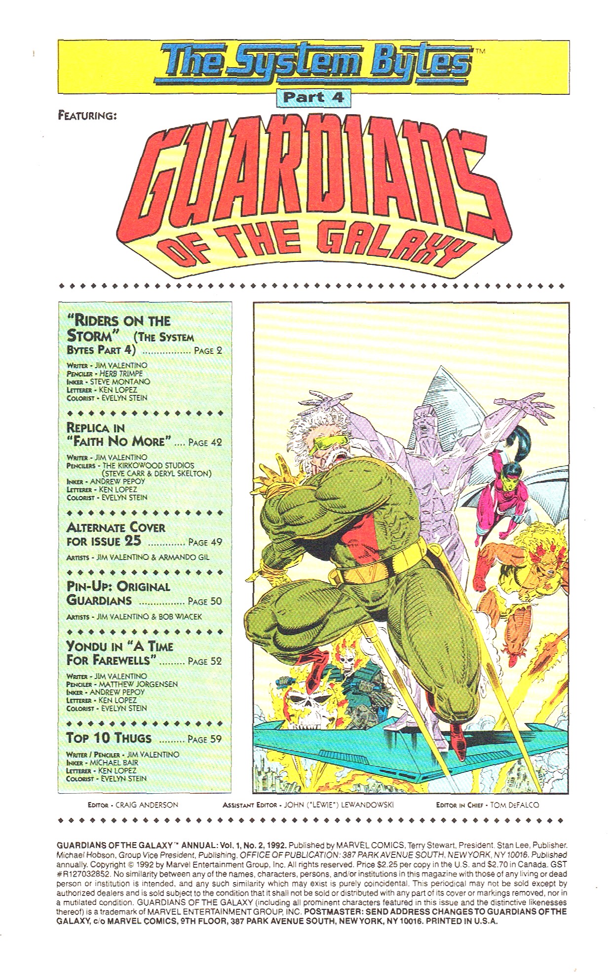 Read online Guardians of the Galaxy (1990) comic -  Issue # _Annual 2 - 3