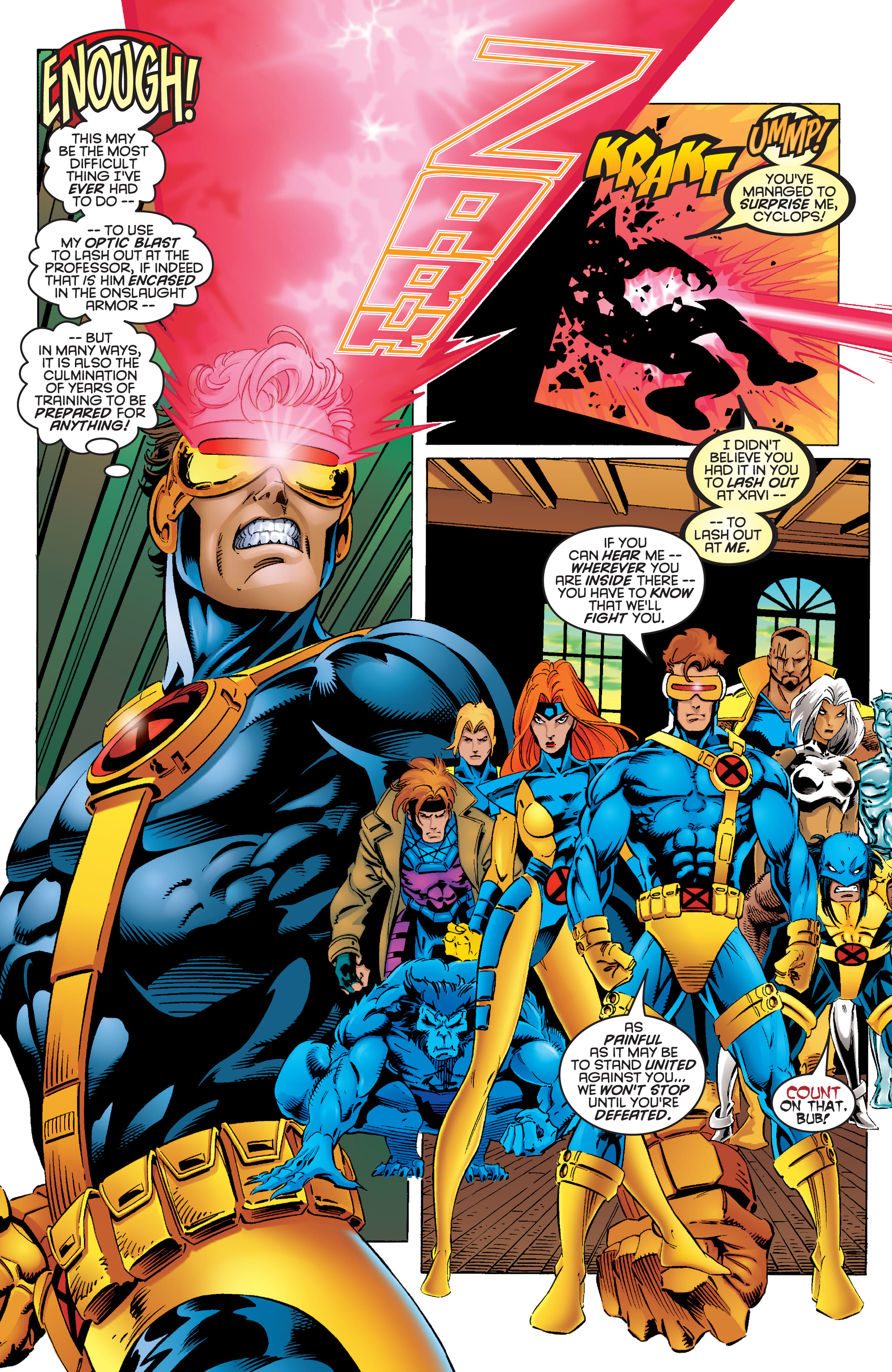 Read online X-Men Milestones: Onslaught comic -  Issue # TPB (Part 2) - 12