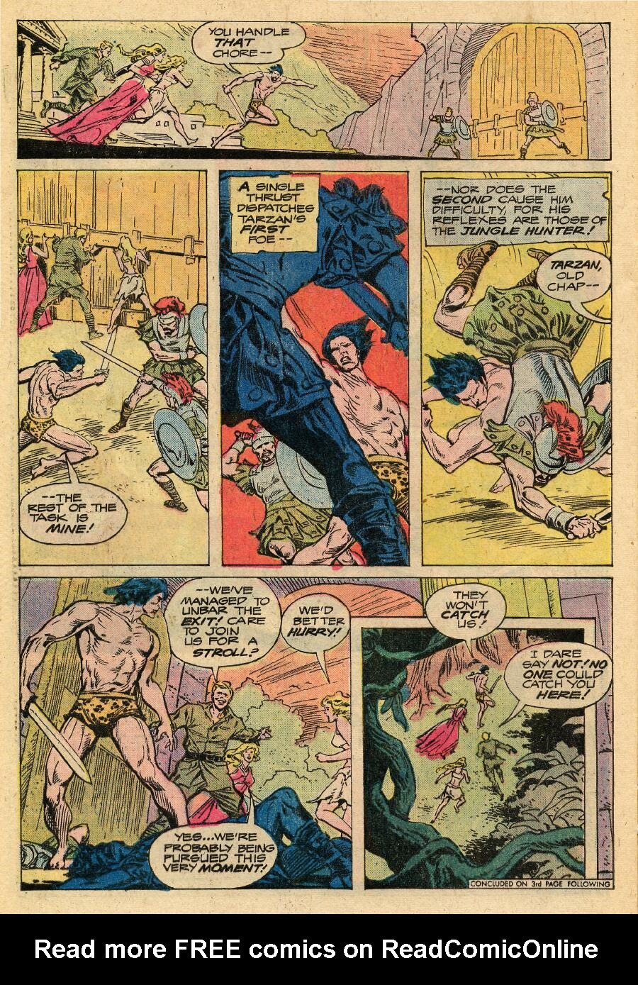 Read online Tarzan (1972) comic -  Issue #256 - 28