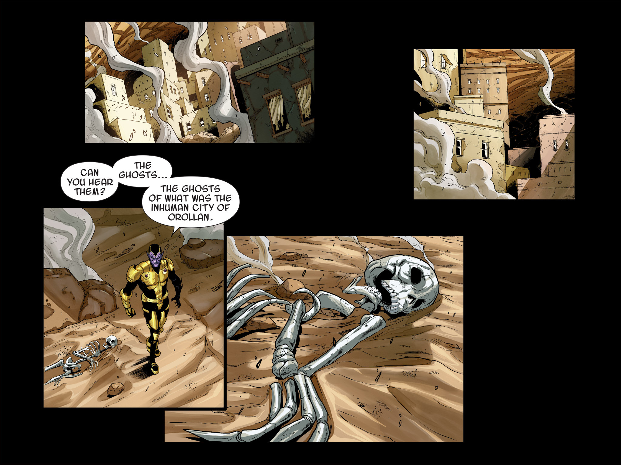 Read online Thanos: A God Up There Listening comic -  Issue # TPB - 15