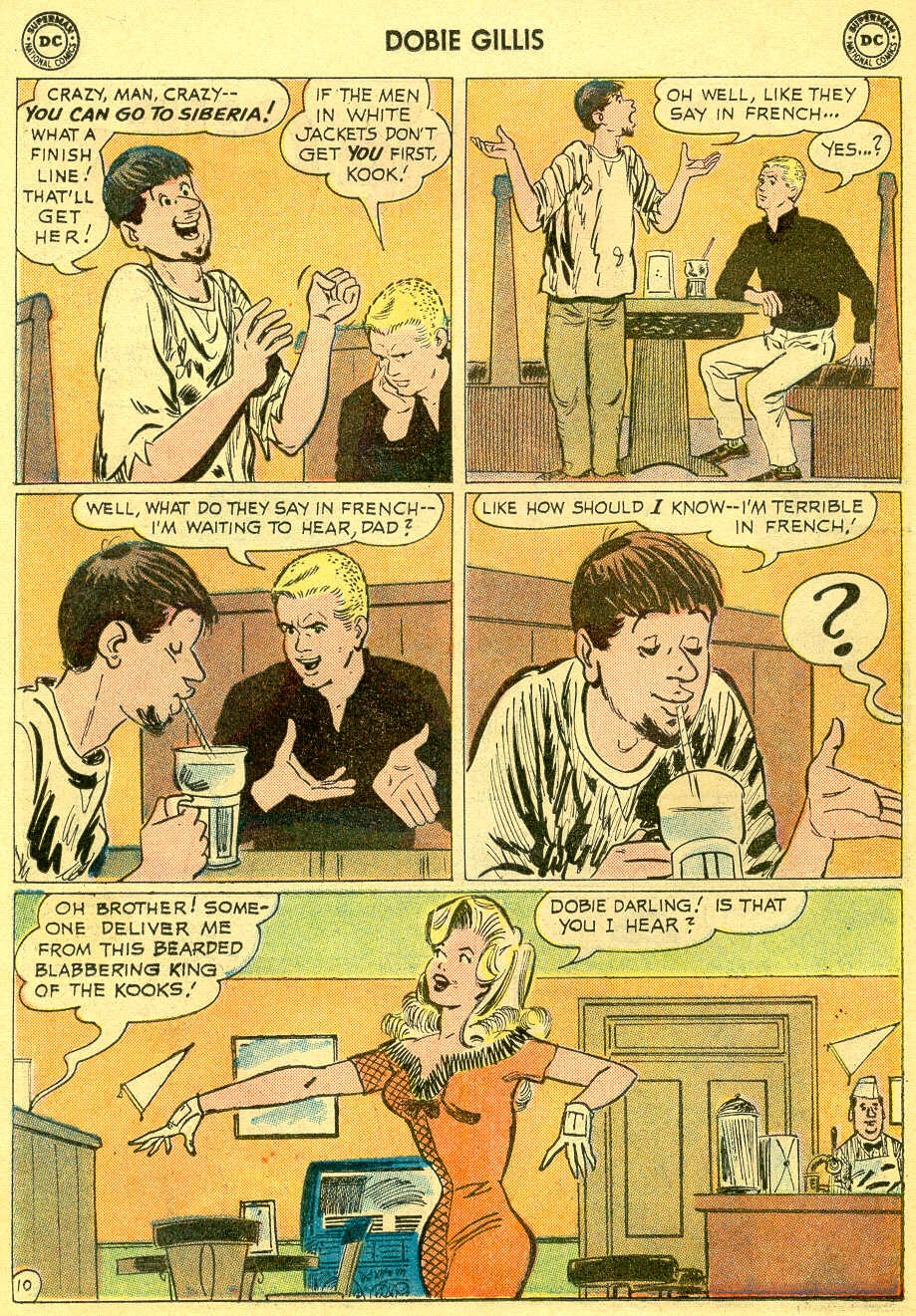 Read online Many Loves of Dobie Gillis comic -  Issue #4 - 14