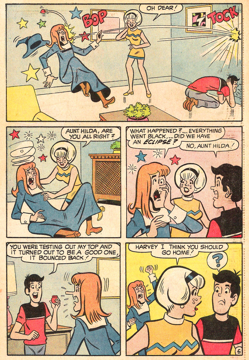Read online Archie's TV Laugh-Out comic -  Issue #6 - 64