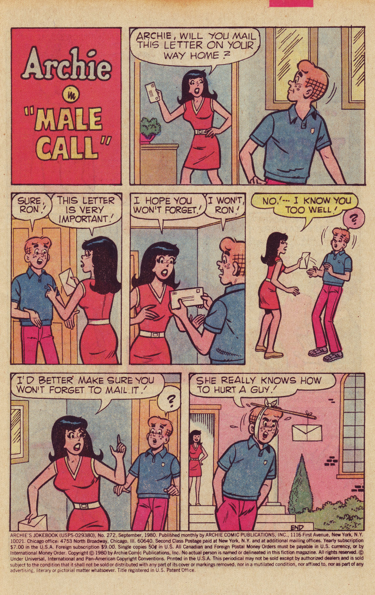 Read online Archie's Joke Book Magazine comic -  Issue #272 - 3