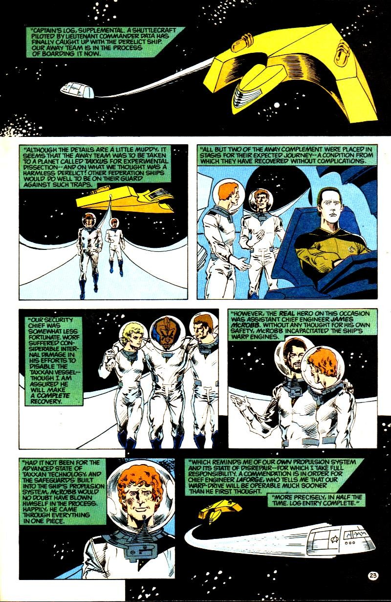 Read online Star Trek: The Next Generation (1989) comic -  Issue #4 - 24