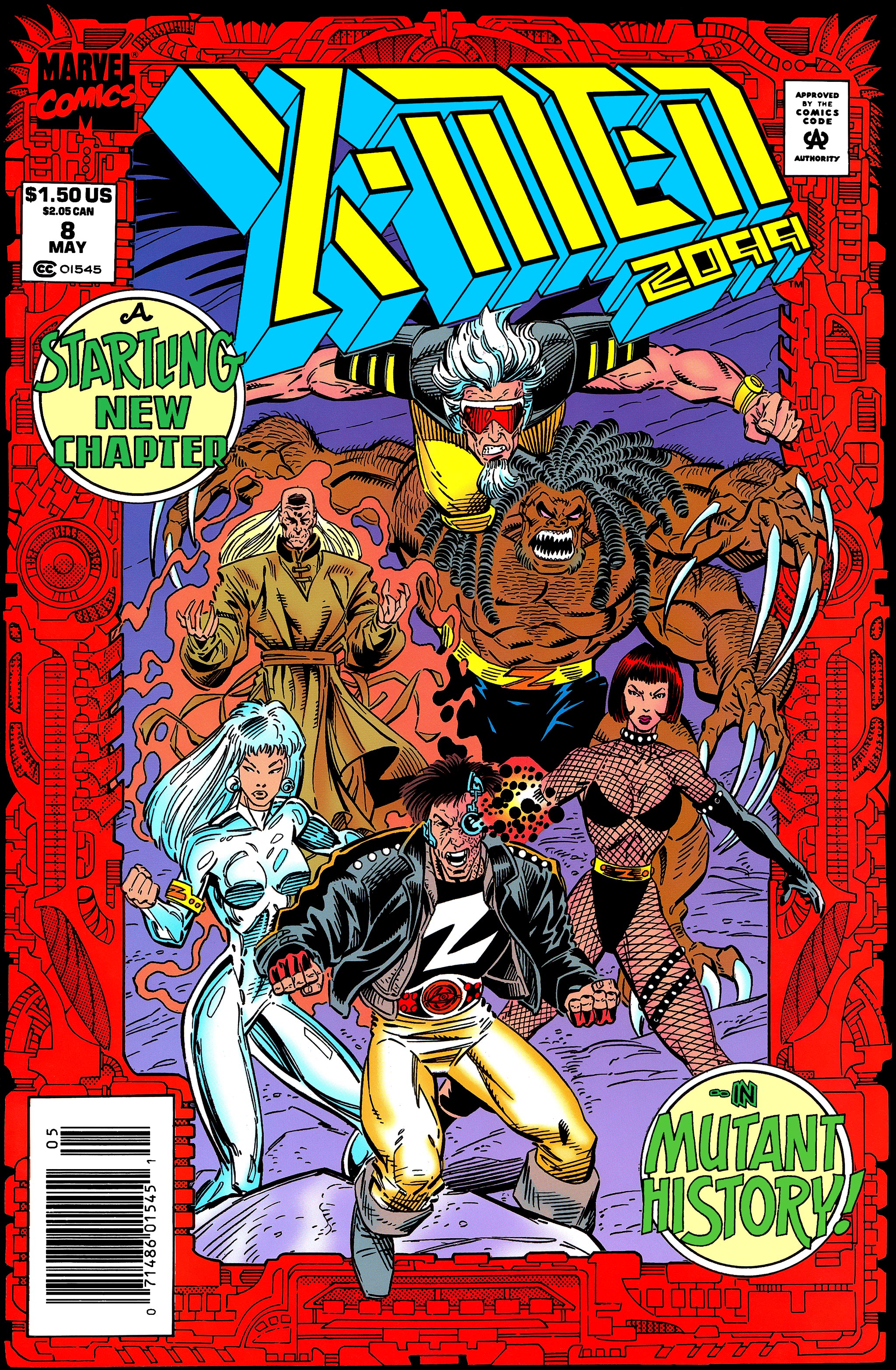 X-Men 2099 Issue #8 #9 - English 1