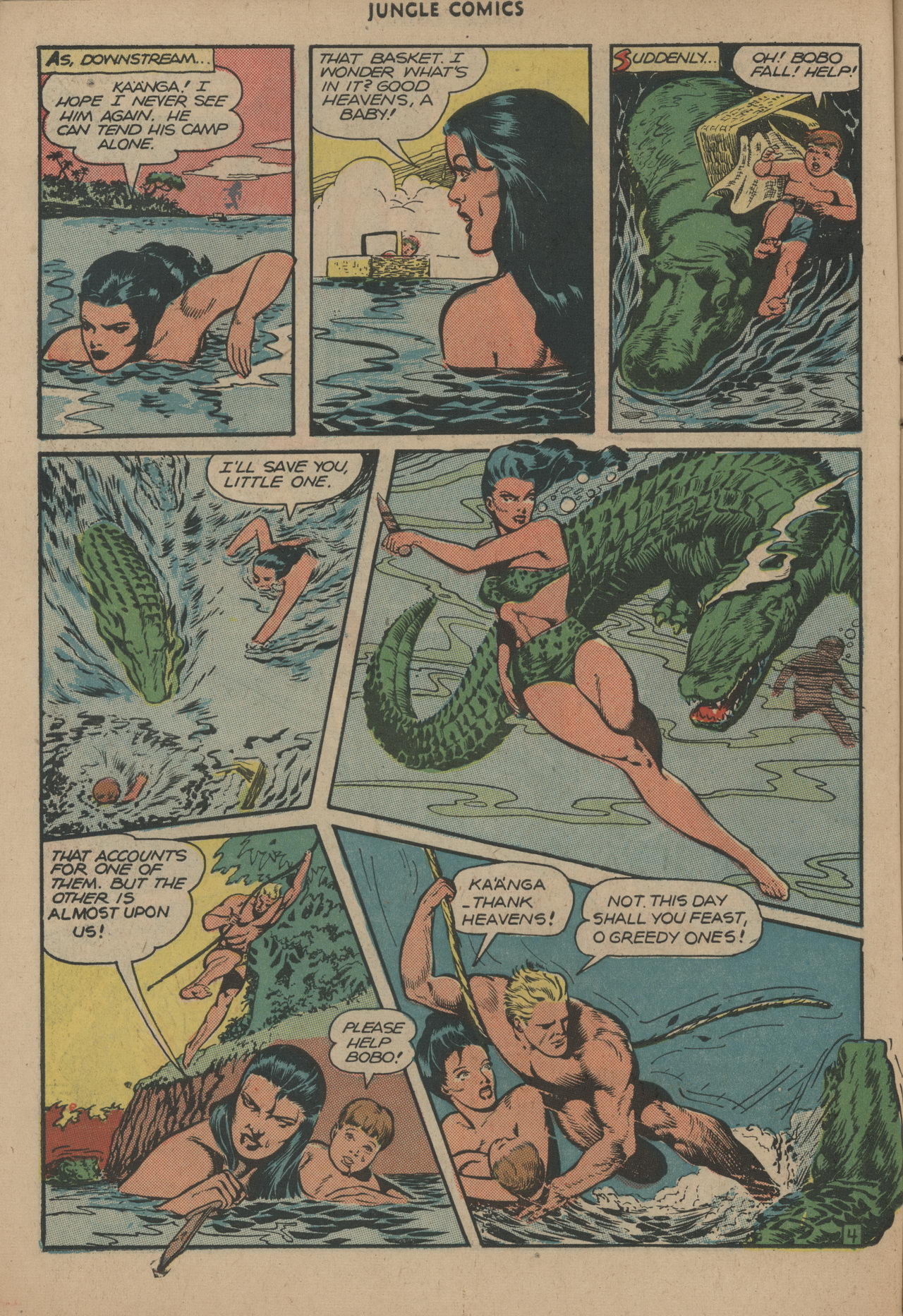 Read online Jungle Comics comic -  Issue #81 - 6