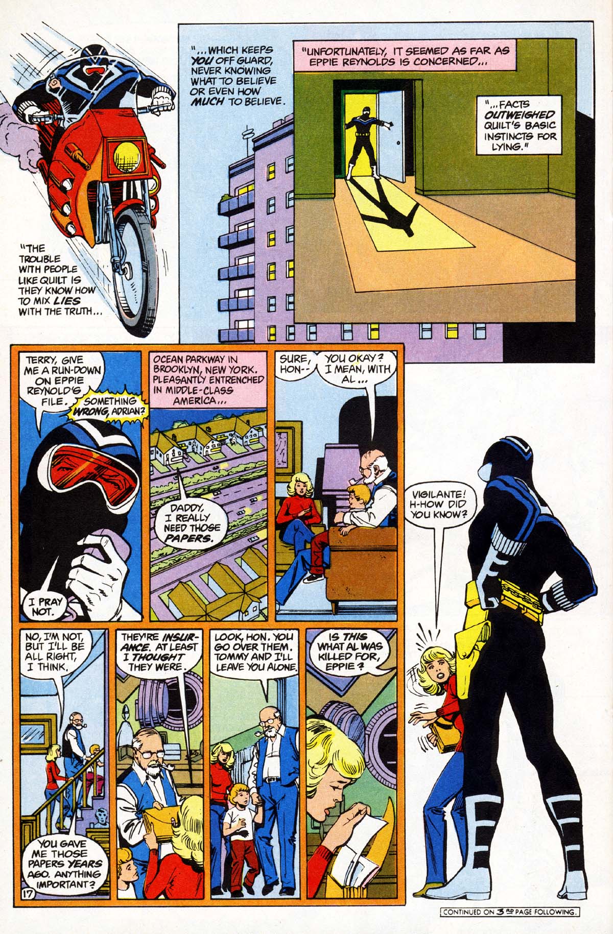 Read online Vigilante (1983) comic -  Issue #1 - 18
