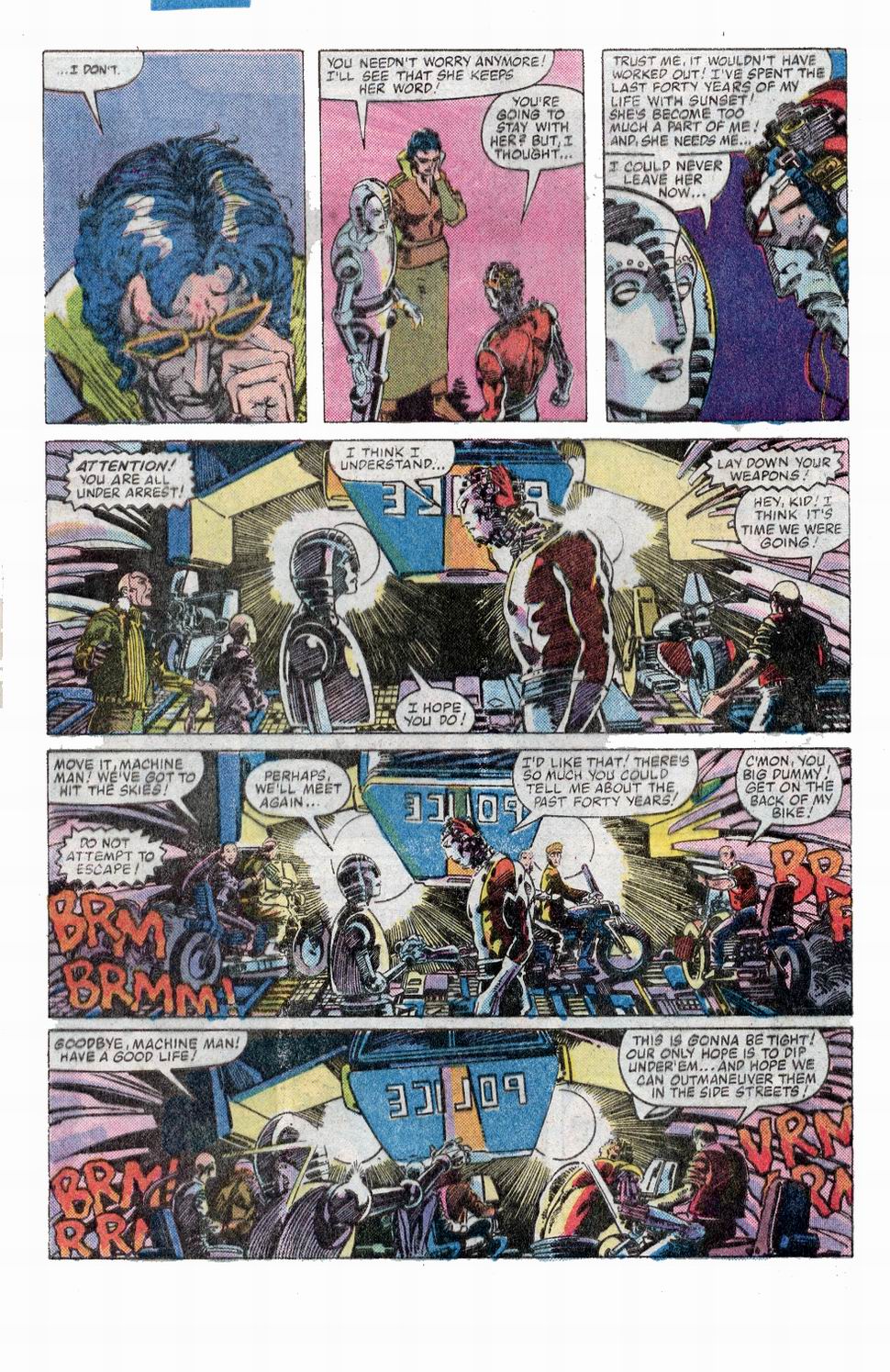Machine Man (1984) issue 4 - Page 23