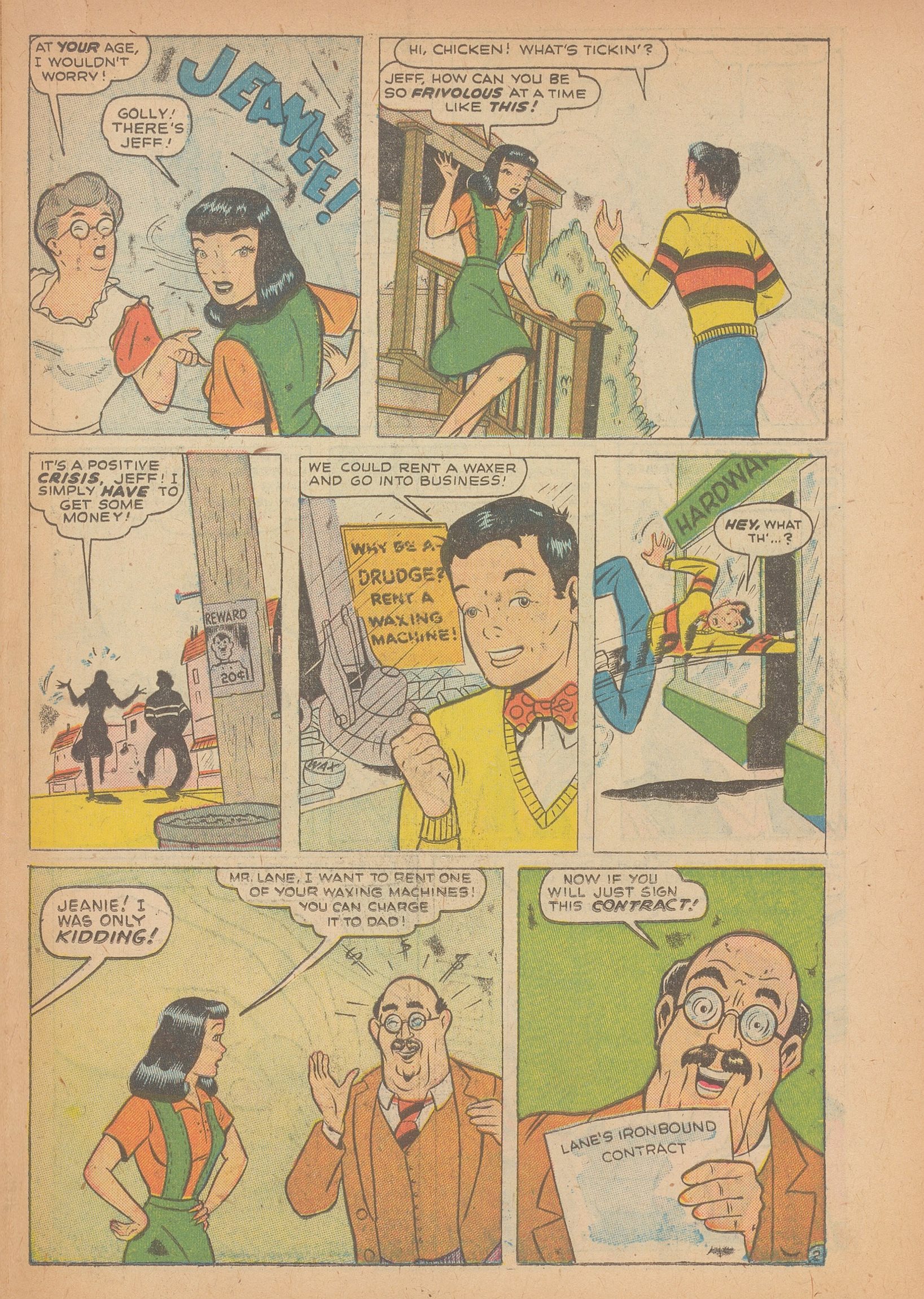Read online Jeanie Comics comic -  Issue #24 - 27