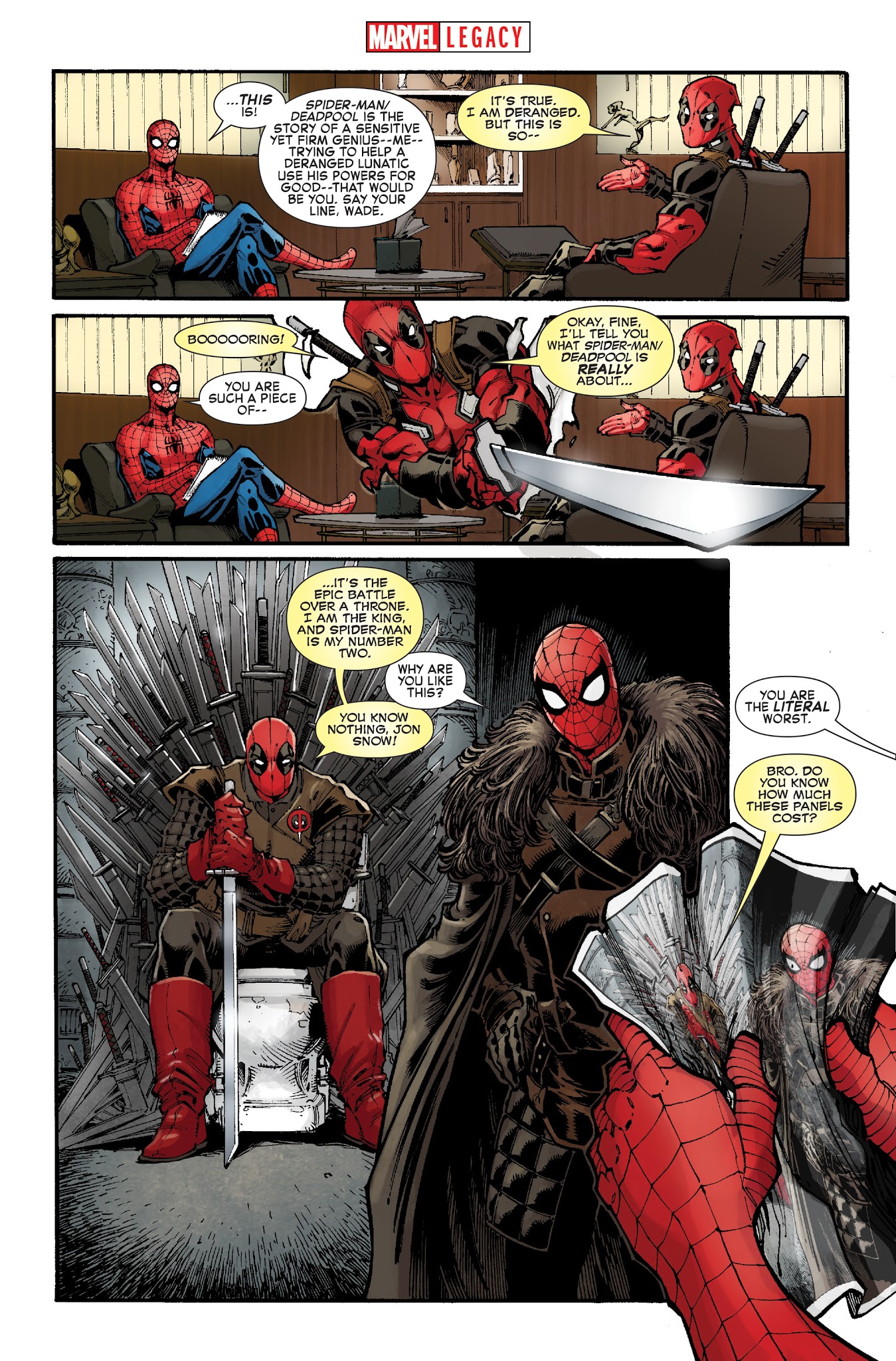 Read online Spider-Man/Deadpool comic -  Issue # Issue Spider-Man - Deadpool - Marvel Legacy Primer Pages - 3