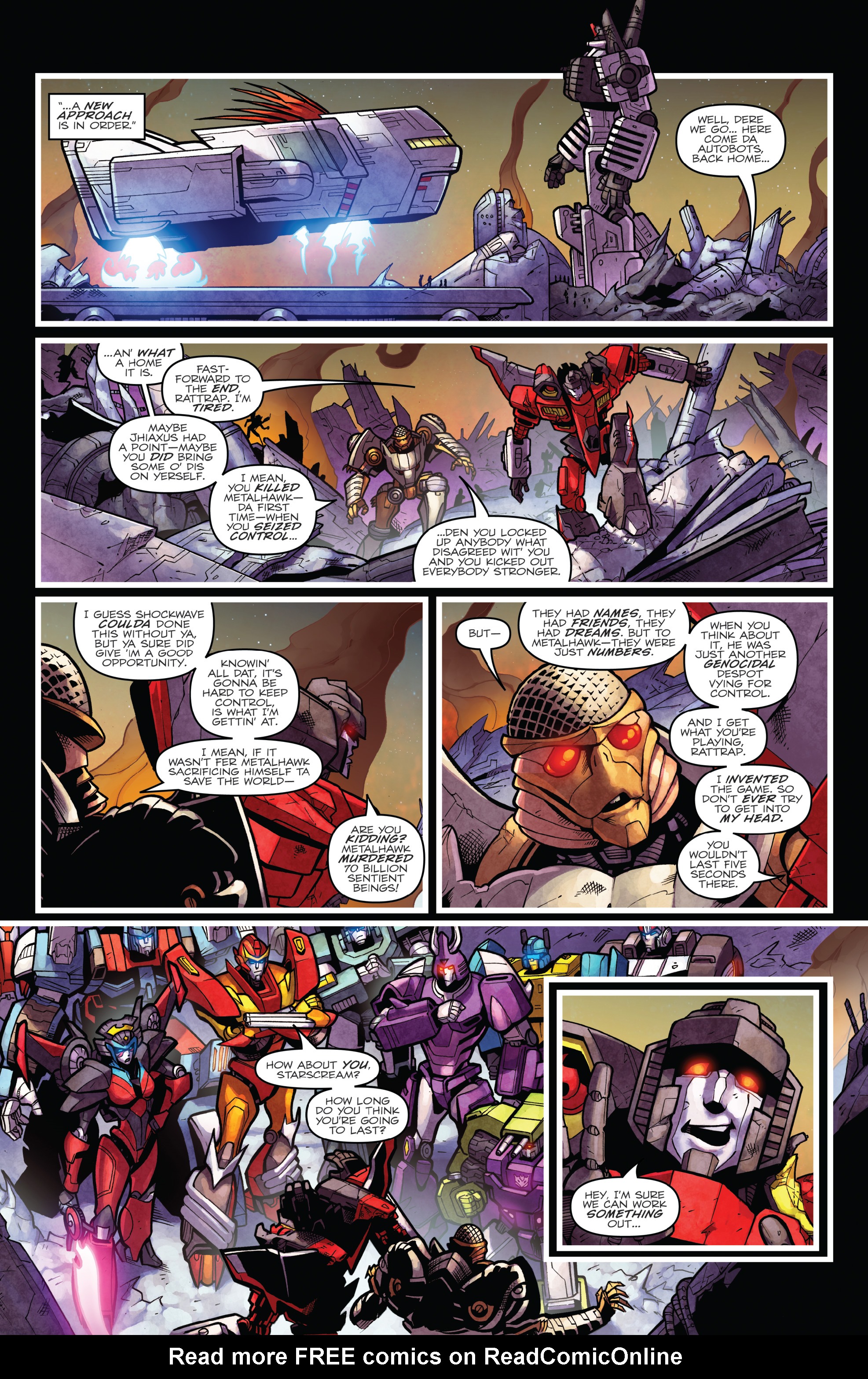 Read online The Transformers: Dark Cybertron Finale comic -  Issue # Full - 145