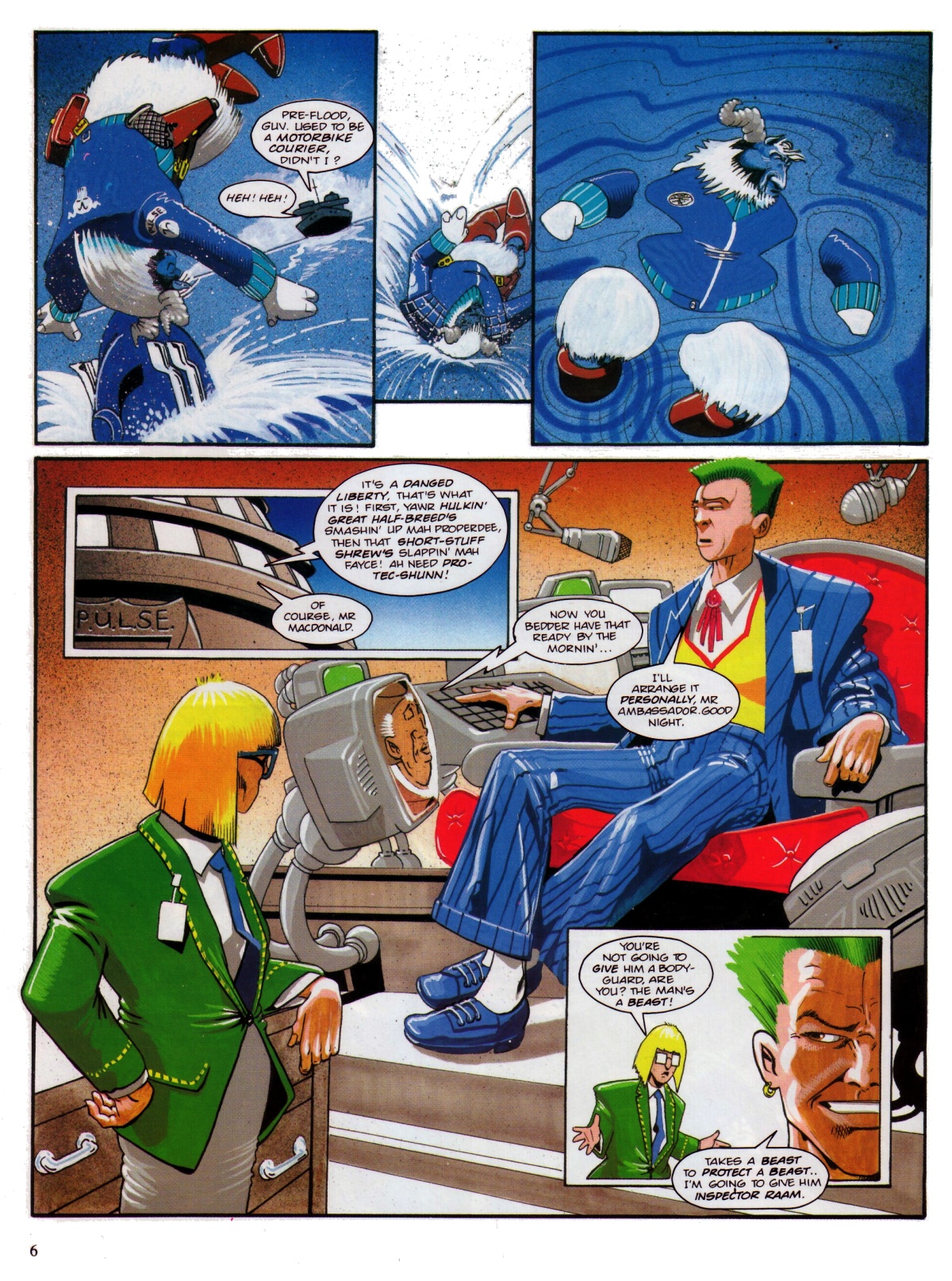 Read online Dead Meat comic -  Issue #3 - 8