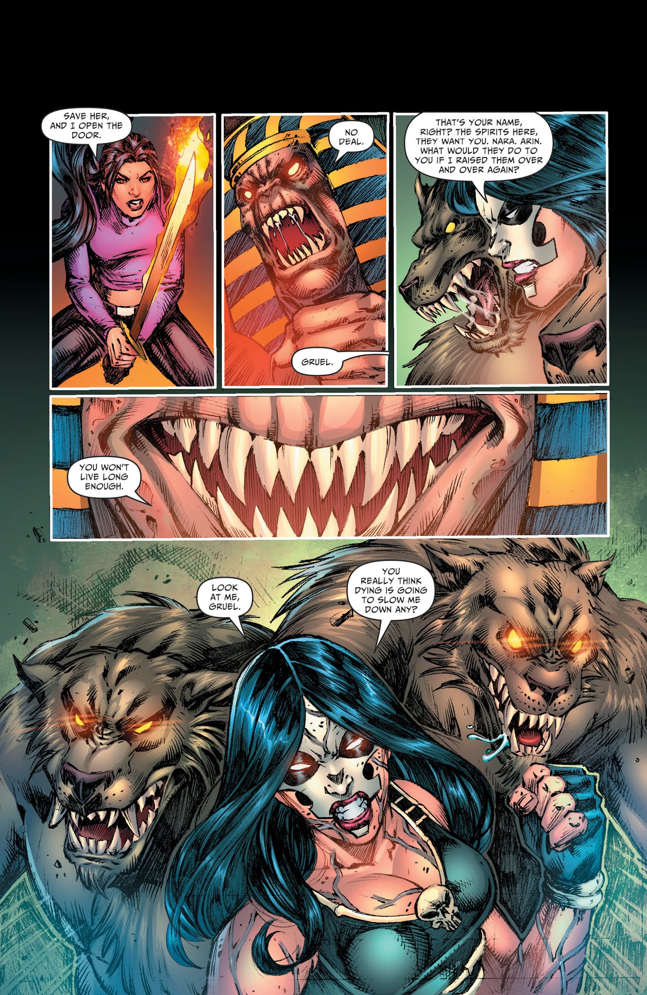 Read online Grimm Fairy Tales: Dance of the Dead comic -  Issue #6 - 20