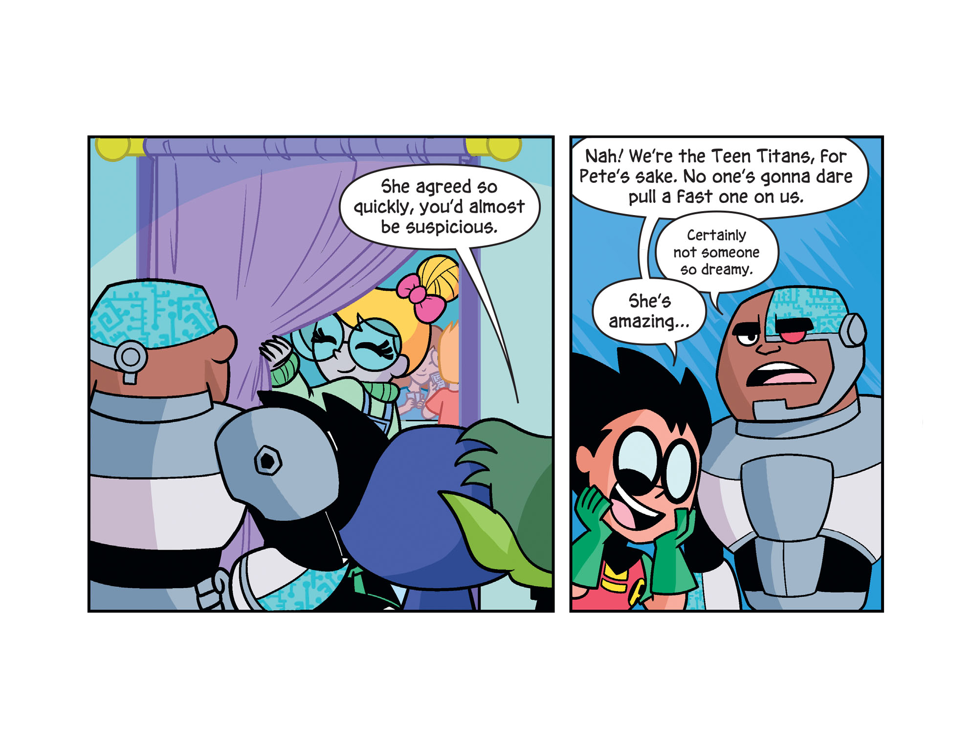 Read online Teen Titans Go! Roll With It! comic -  Issue #5 - 31