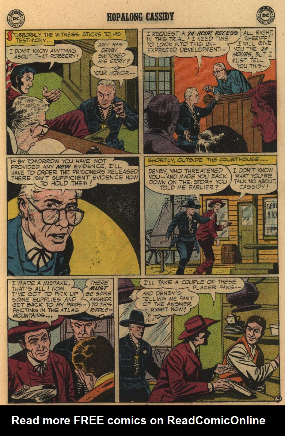 Read online Hopalong Cassidy comic -  Issue #114 - 15