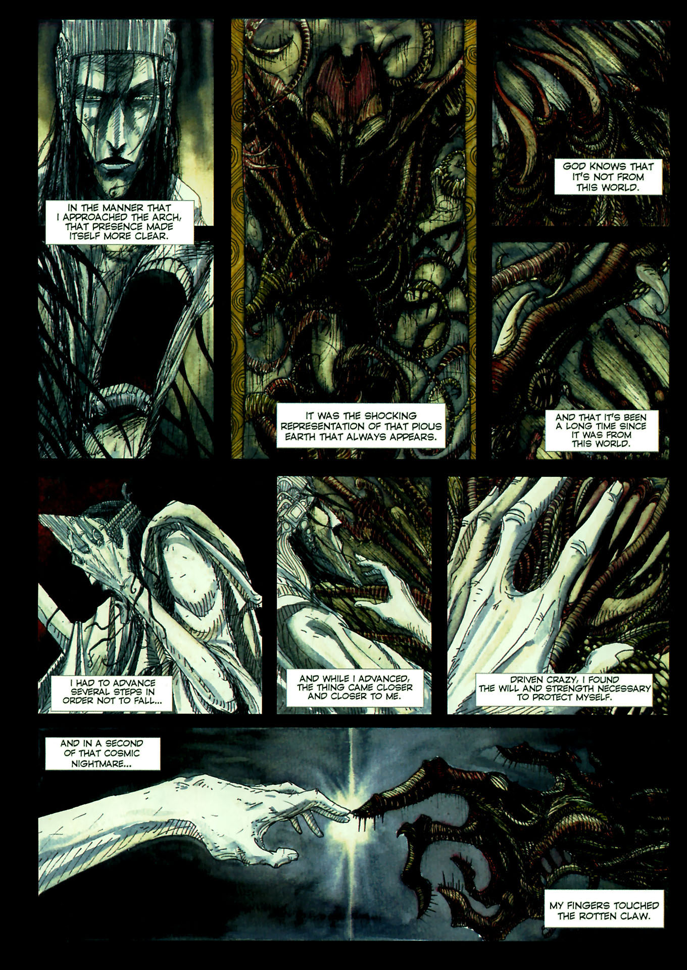 Read online H.P. Lovecraft - The Temple comic -  Issue # Full - 15