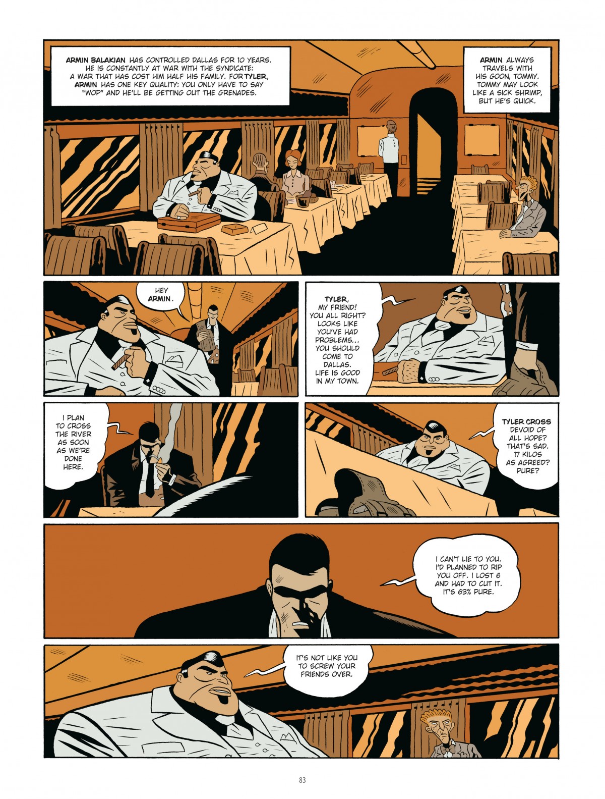 Read online Tyler Cross comic -  Issue #1 - 83