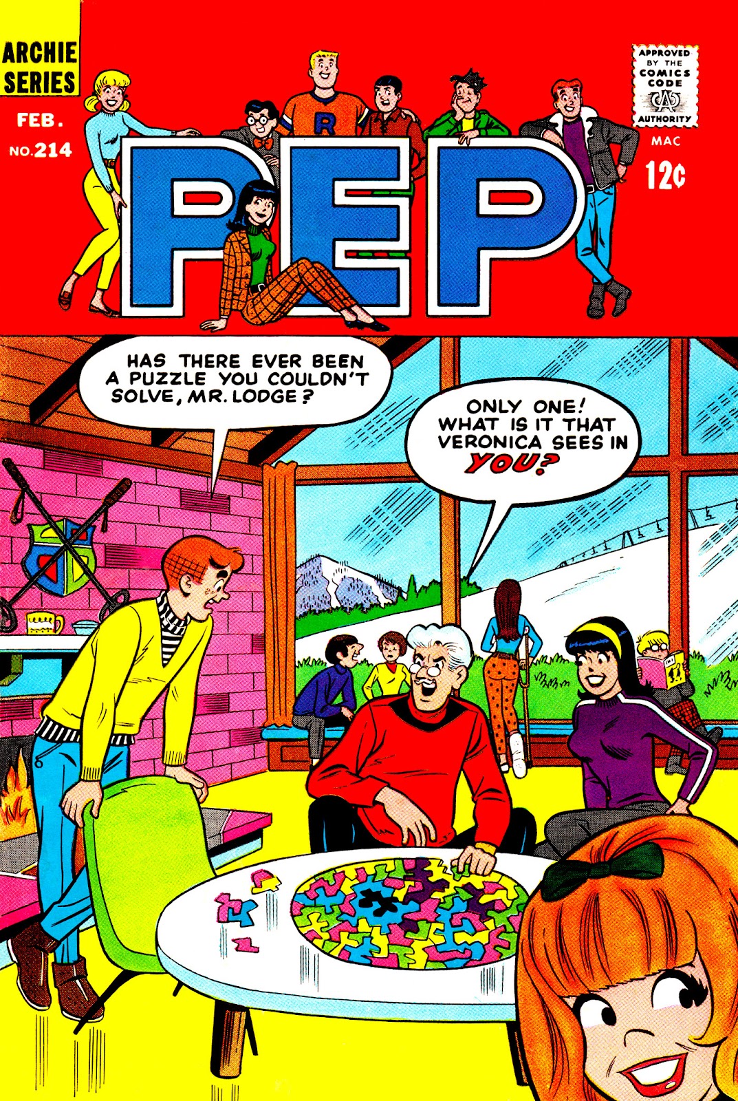 Pep Comics issue 214 - Page 1