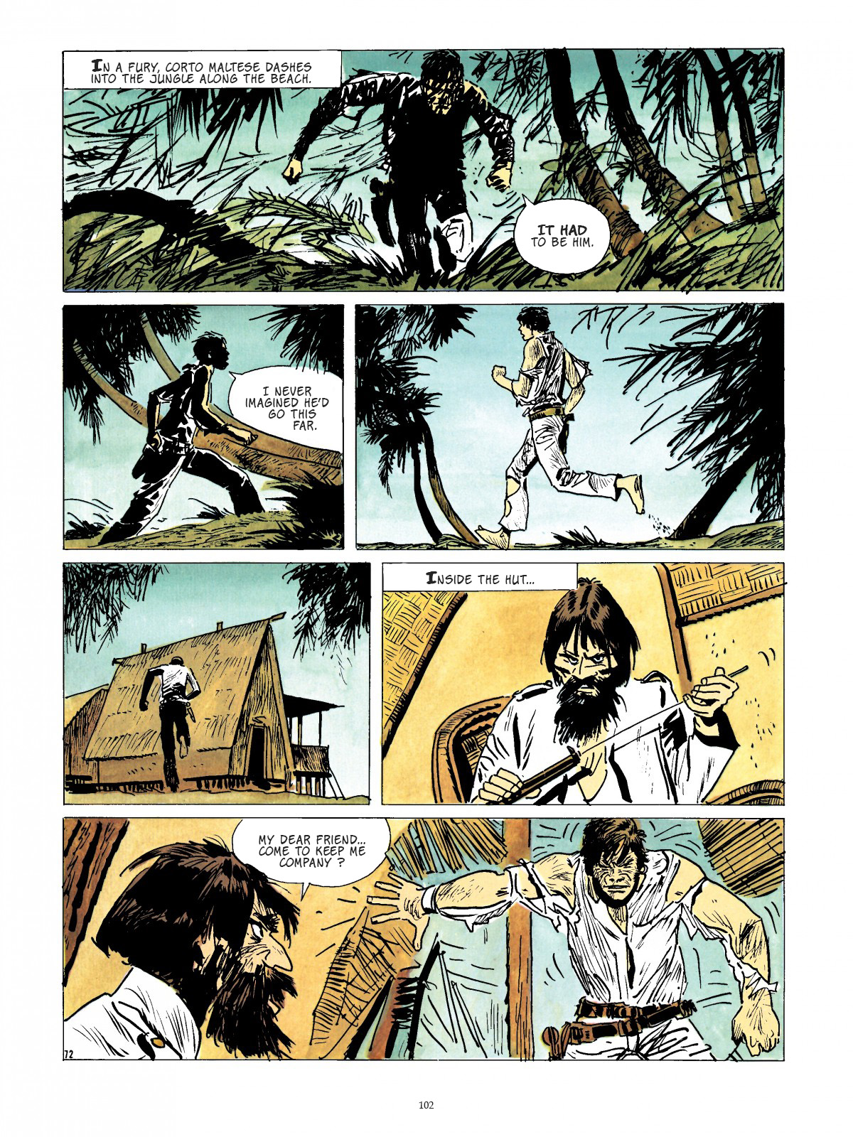 Read online Corto Maltese comic -  Issue # TPB 2 (Part 1) - 92