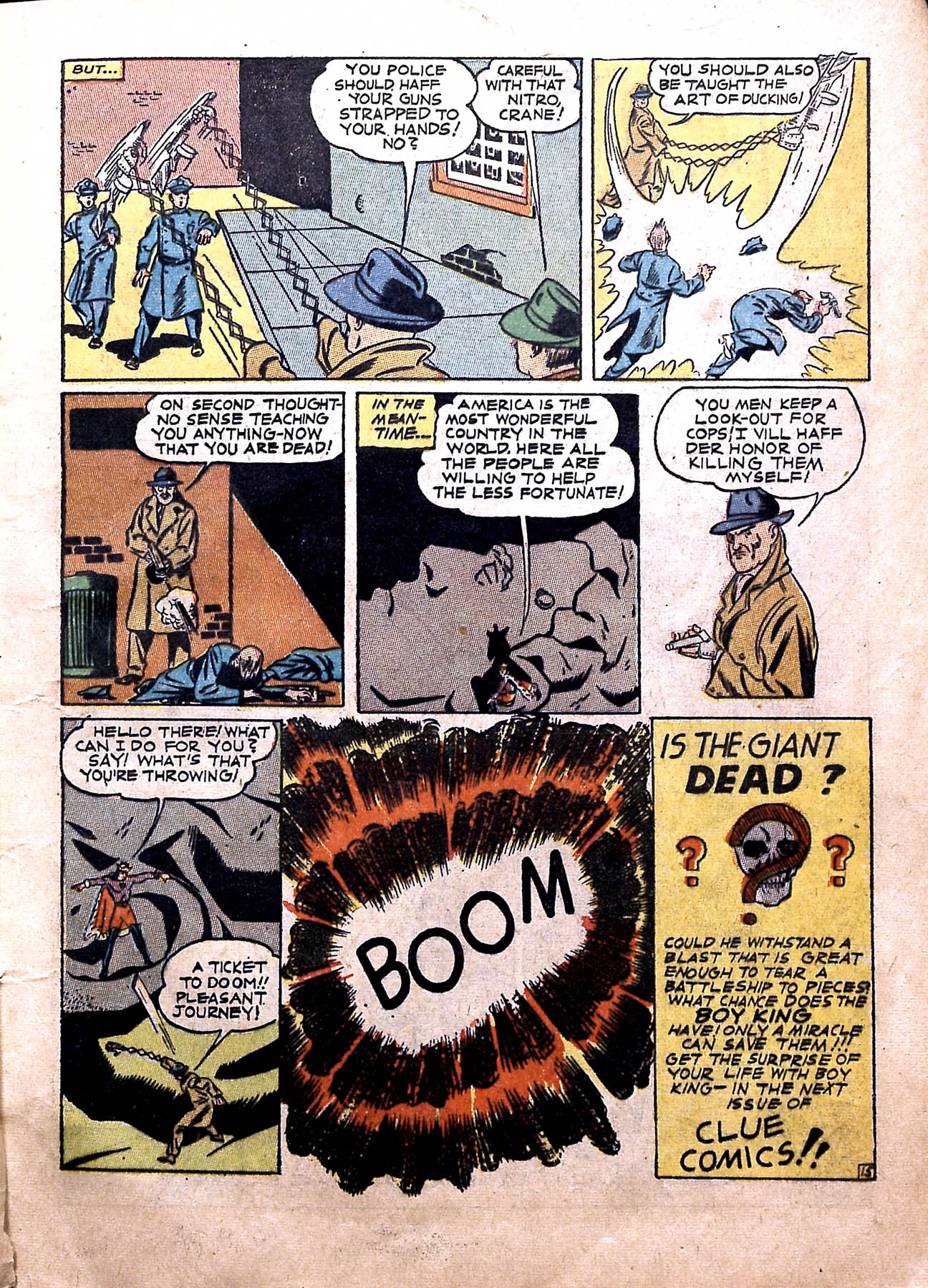 Read online Clue Comics comic -  Issue #2 - 17