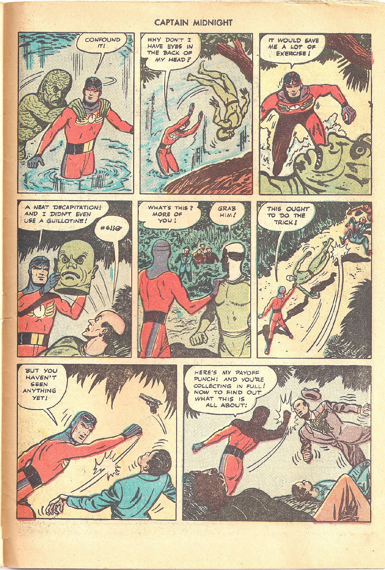 Read online Captain Midnight (1942) comic -  Issue #39 - 46